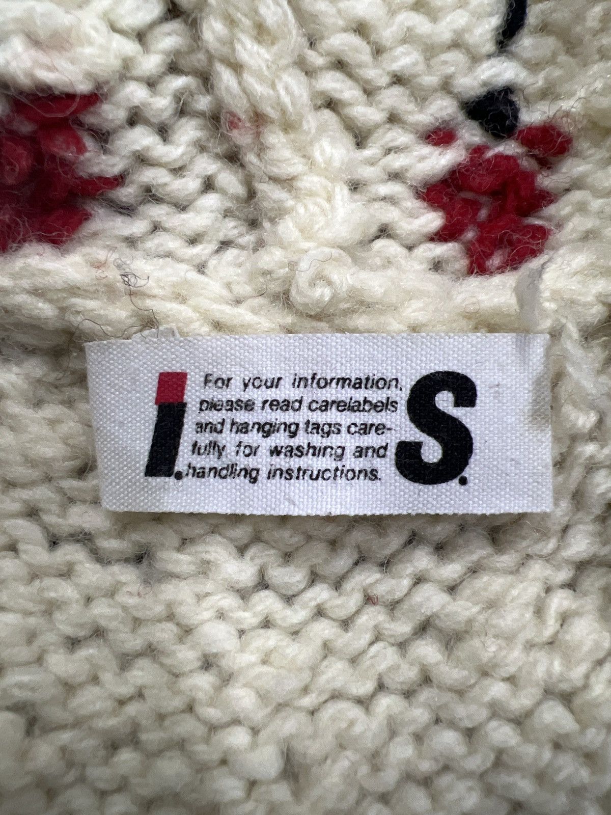 Issey Miyake Vintage I.S. Issey Miyake 80s Hand Knit Wool Hooded Cardigan Size US M / EU 48-50 / 2 - 6 Thumbnail