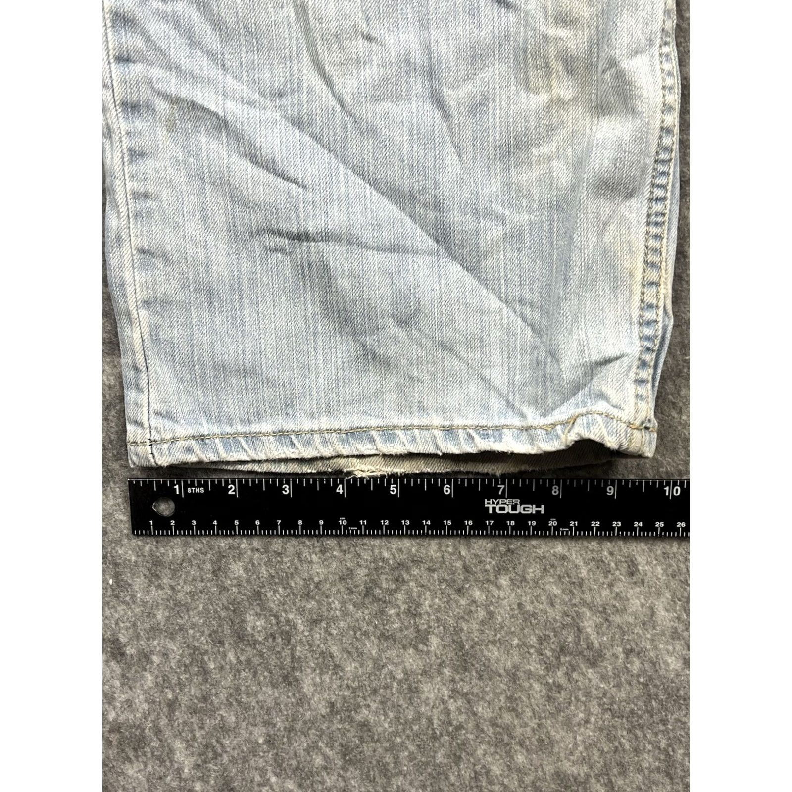 Levi's Levi's 559 Jeans Mens Relaxed Fit Straight Leg Light Wash Denim 40x32 Regular Inseam 32 USA 90s Logo Vintage N/A Size US 40 / EU 56 - 6 Thumbnail