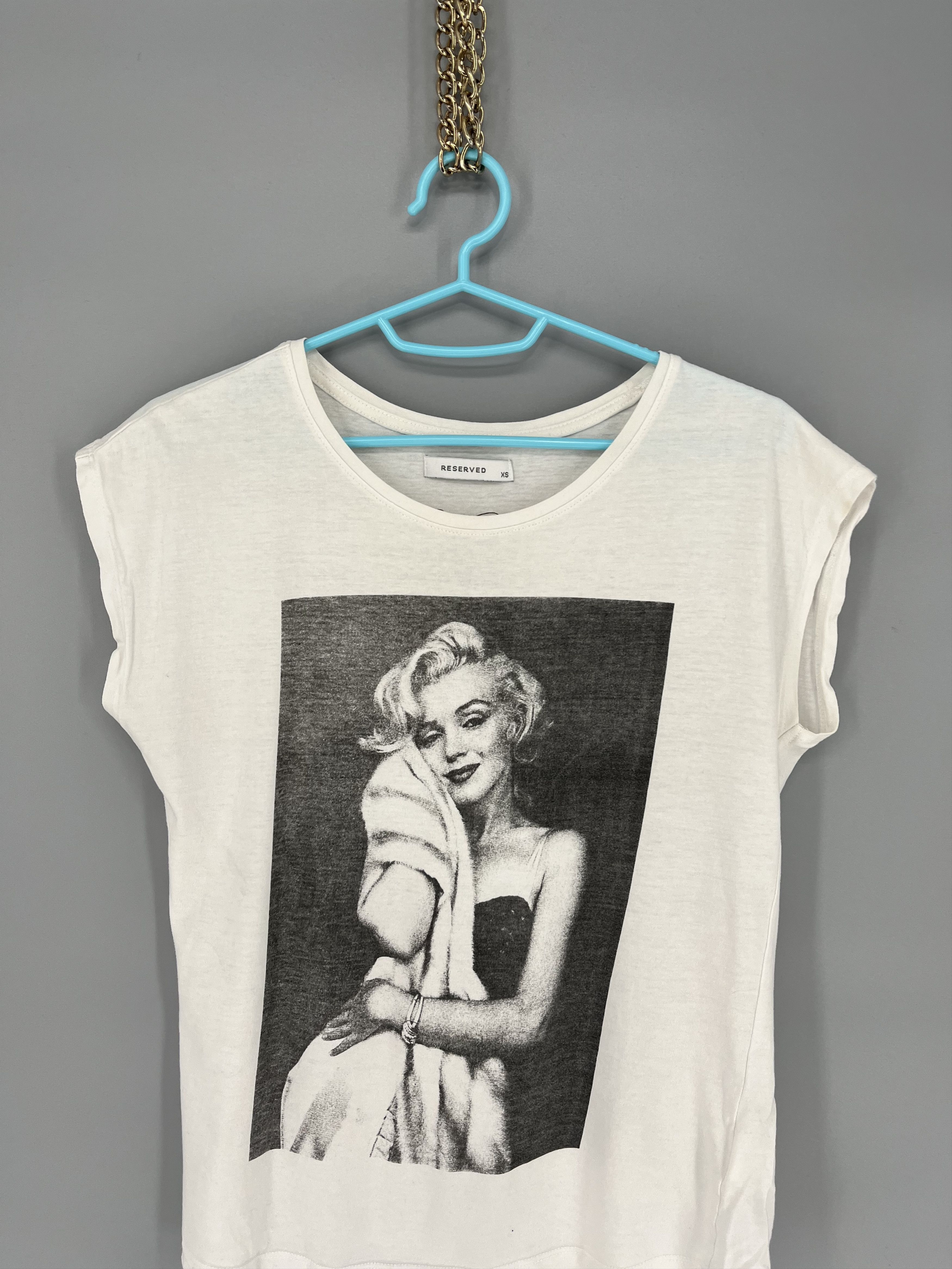 Reserved Vintage Y2k Reserved Full Print tee "Marilyn Monroe" Size XS / US 0-2 / IT 36-38 - 4 Thumbnail