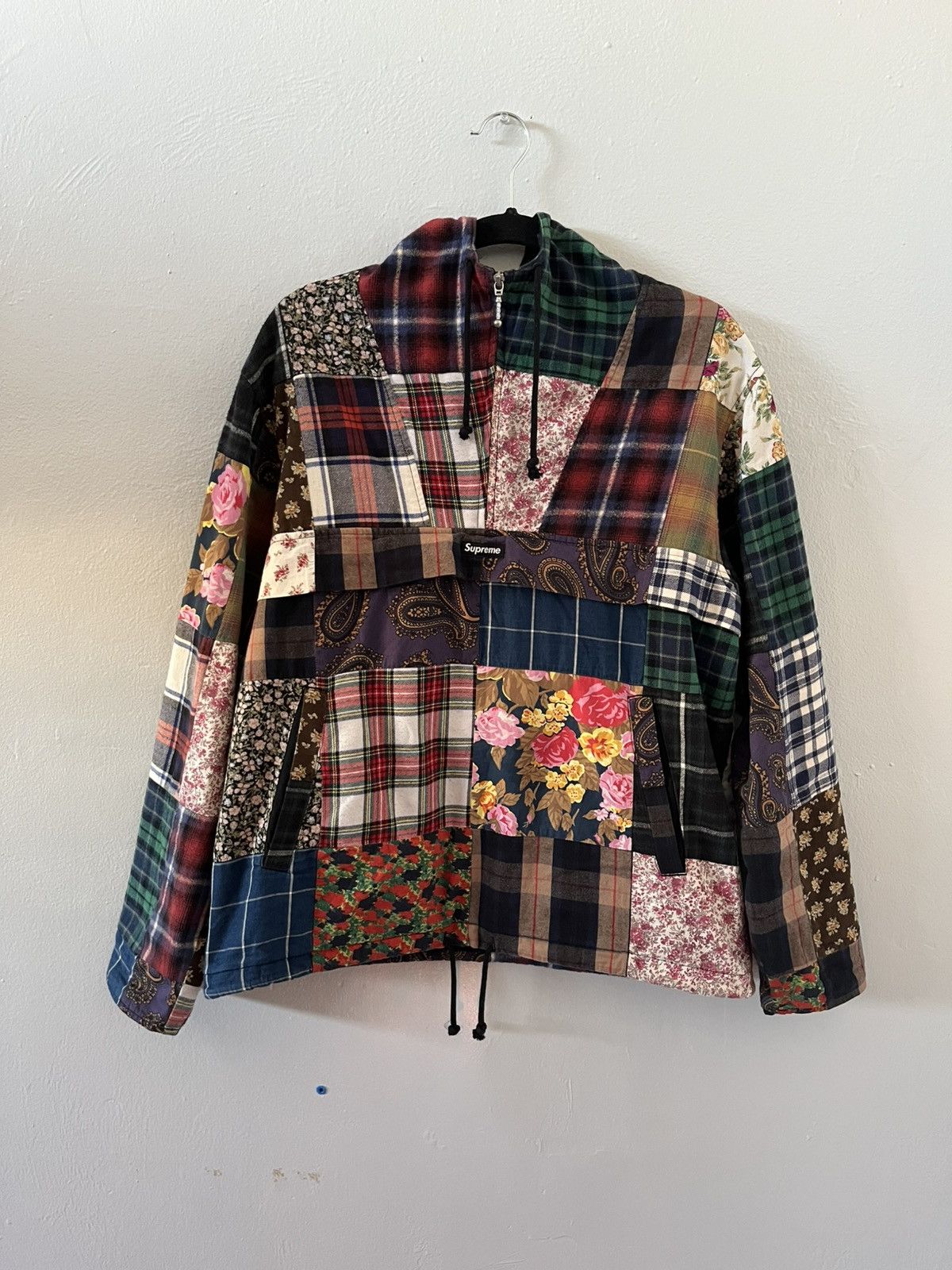 Supreme Patchwork Anorak | Grailed