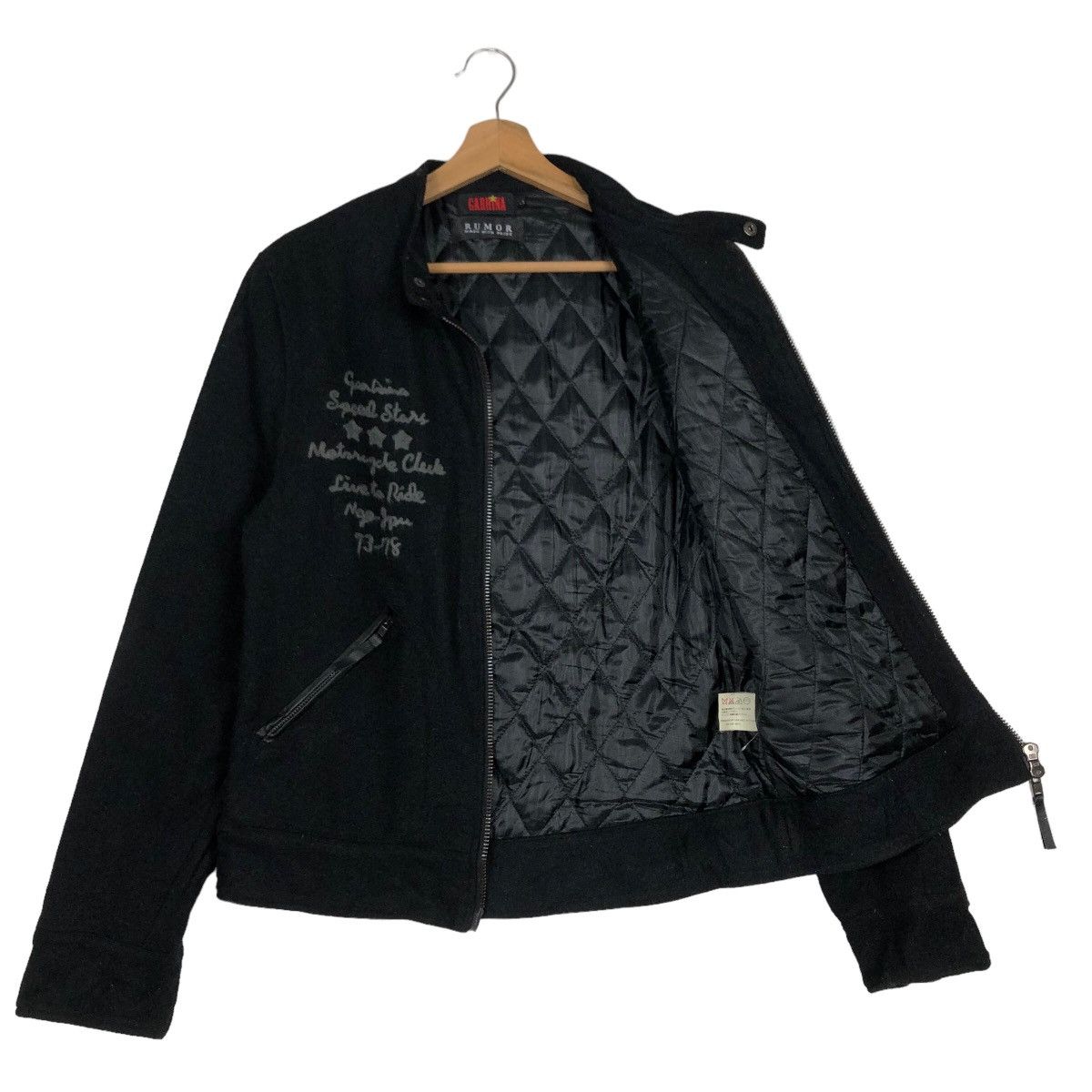 Hysteric Glamour 🔥90’s Vintage Biker Jacket Garhina Japan Punk Design Size US L / EU 52-54 / 3 - 8 Thumbnail