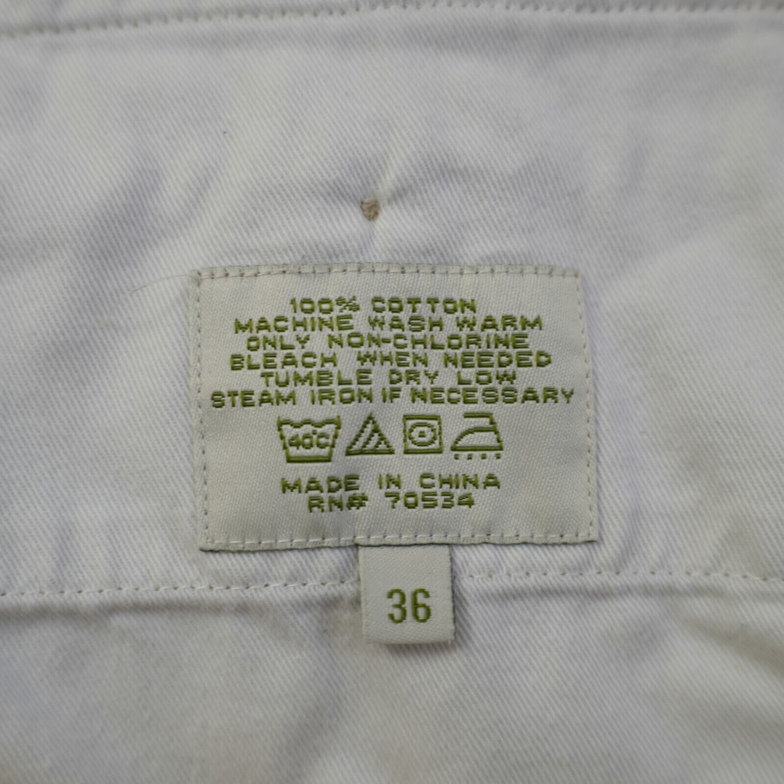 Orvis Orvis Cotton Tan Chino Pants 36/31 Flat Front Mid Rise Size US 36 / EU 52 - 6 Thumbnail