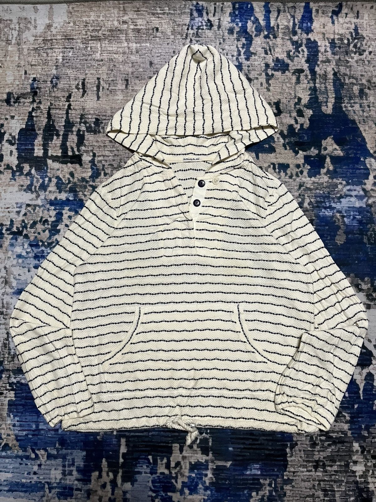 Japanese Brand 🔥Family Co LTD Half Button Hoodie Japan Size US M / EU 48-50 / 2 - 1 Thumbnail
