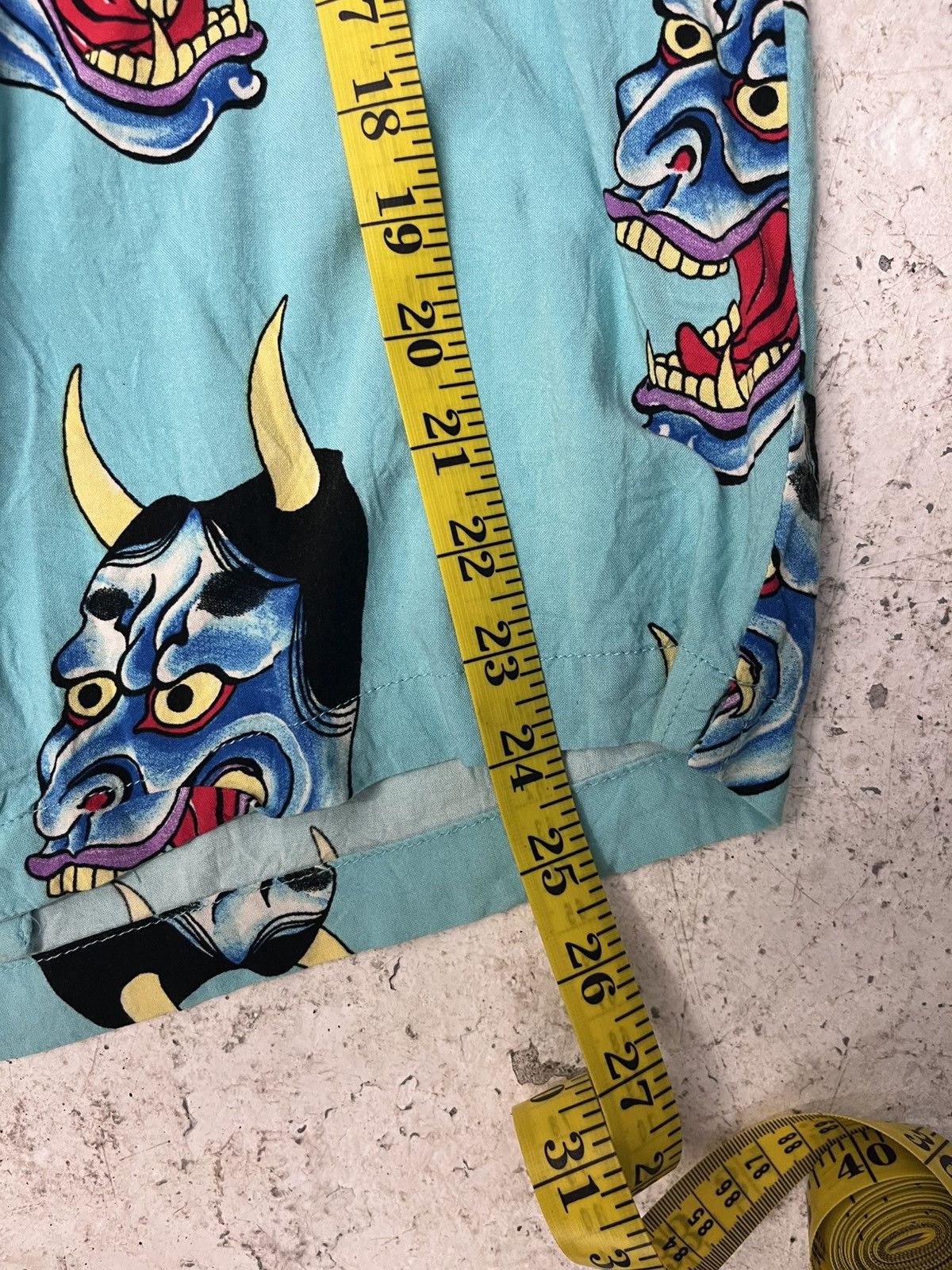 Ed Hardy Blue ed hardy short sleeve button up shirt Size US M / EU 48-50 / 2 - 5 Thumbnail