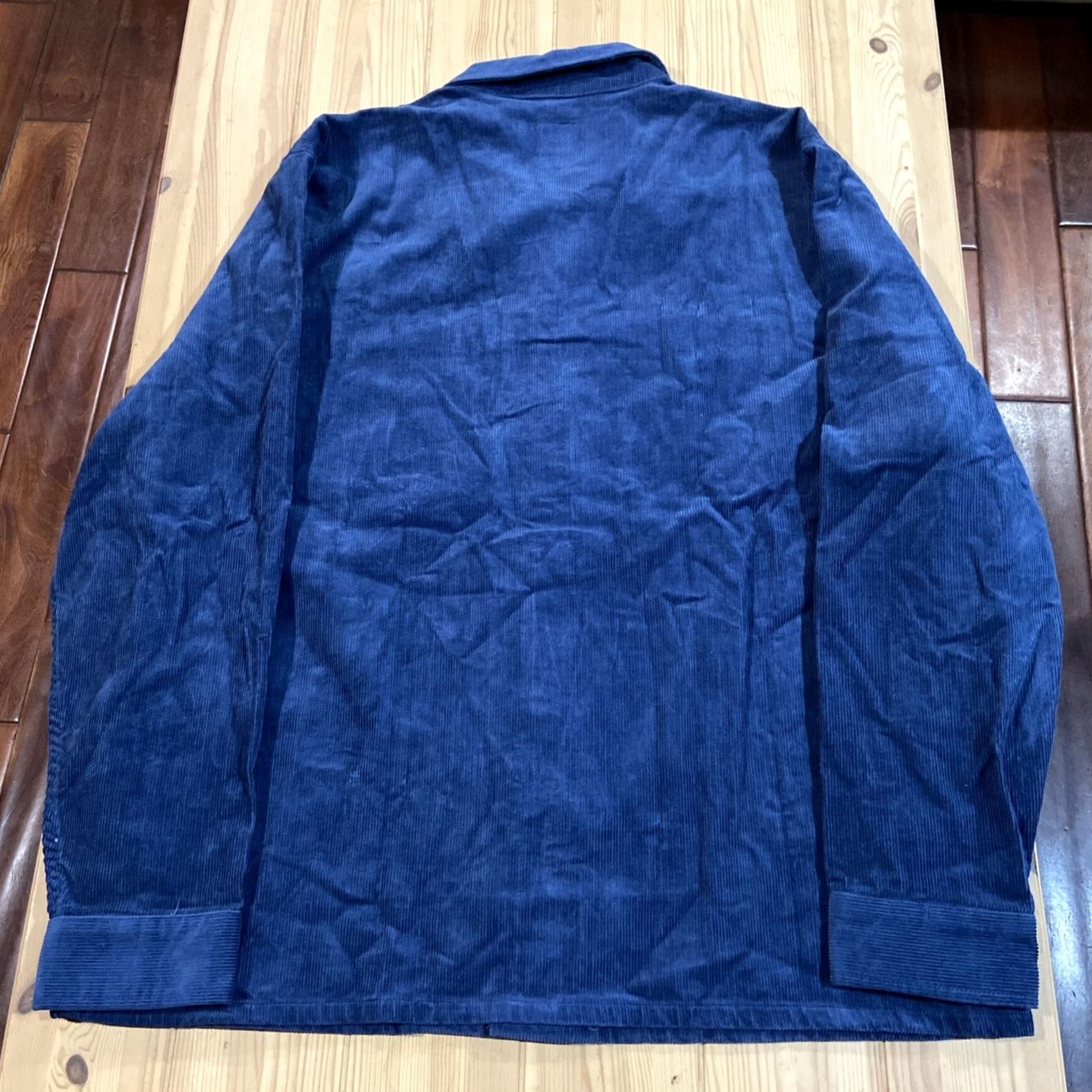 RVCA RVCA Button-Up Long Sleeve Corduroy Shirt XL Duck Blue Men Regular 100 Cotton Pockets Logo Size US XL / EU 56 / 4 - 7 Thumbnail
