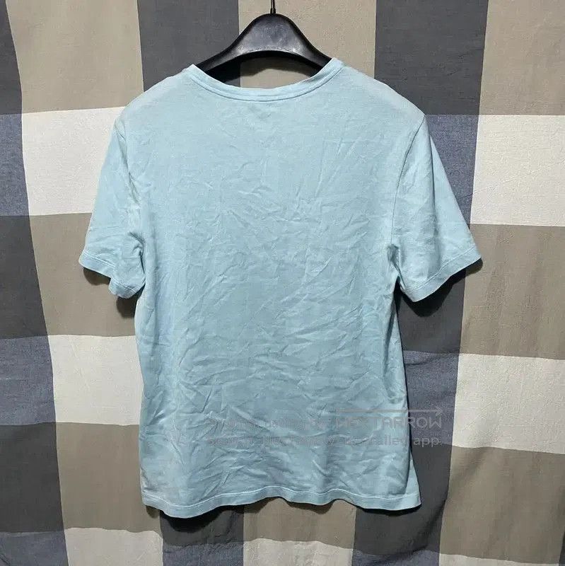 Versace Versace Light Blue Cotton T-Shirt for Men . Size US M / EU 48-50 / 2 - 2 Thumbnail