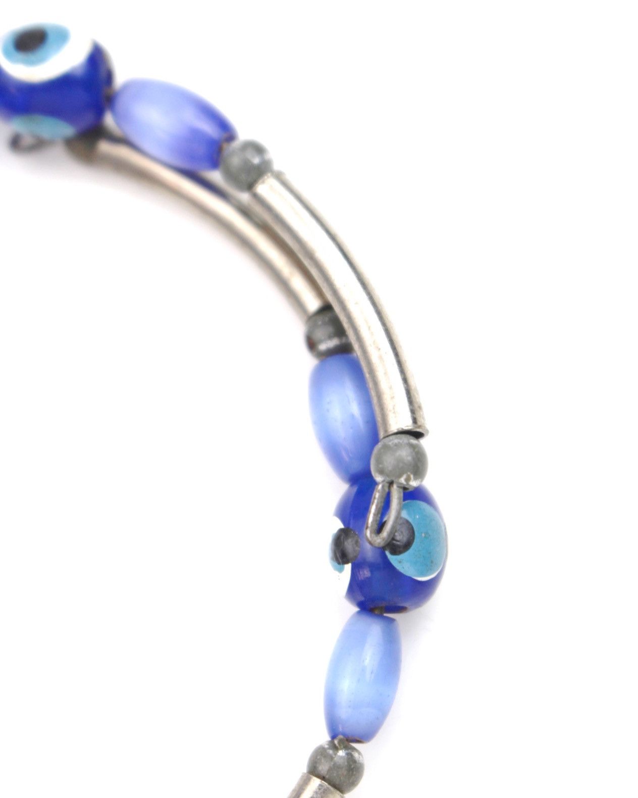 Hysteric Glamour 2000S JAPANESE MADE BLUE NAZAR EVIL EYE BEADED BRACELET Size ONE SIZE - 3 Thumbnail