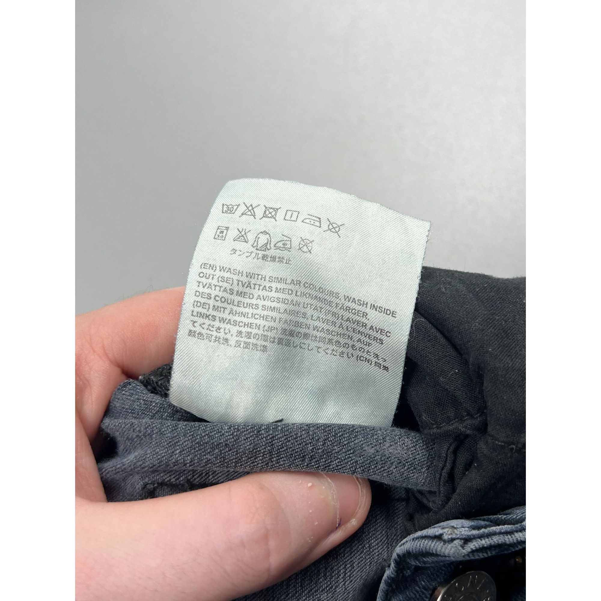 Acne Studios Acne Studios Skin 5 Deep Skinny Denim Jeans Pants (Y0843) Size 28" / US 6 / IT 42 - 10 Thumbnail