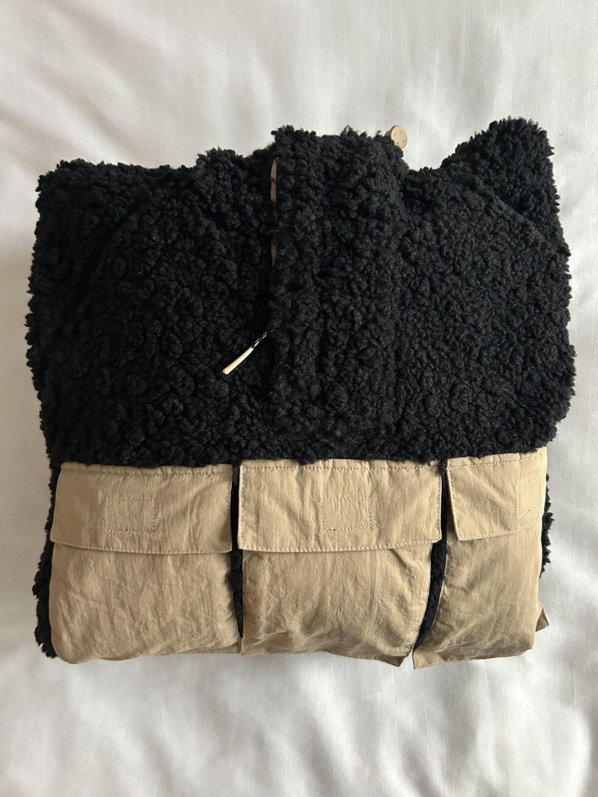 Reese Cooper Reese Cooper Sherpa Fleece Anorak Hood Outdoor Supply Black Size US M / EU 48-50 / 2 - 1 Thumbnail