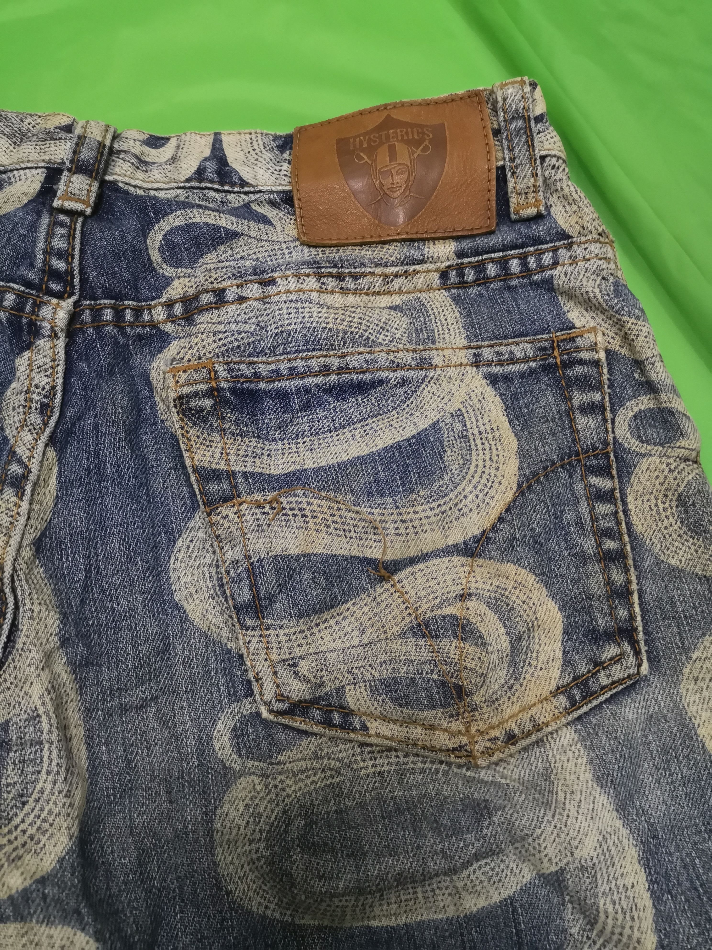 Hysteric Glamour × Japanese Brand Vintage Hysteric Glamour Snake Prints Size 28" / US 6 / IT 42 - 5 Thumbnail