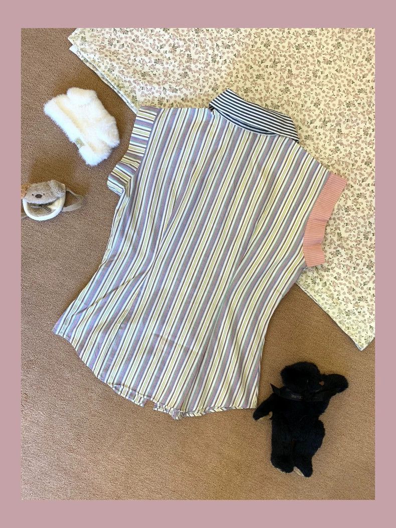 Vivienne Westwood Vivienne Westwood Striped shirt Size L / US 10 / IT 46 - 2 Thumbnail
