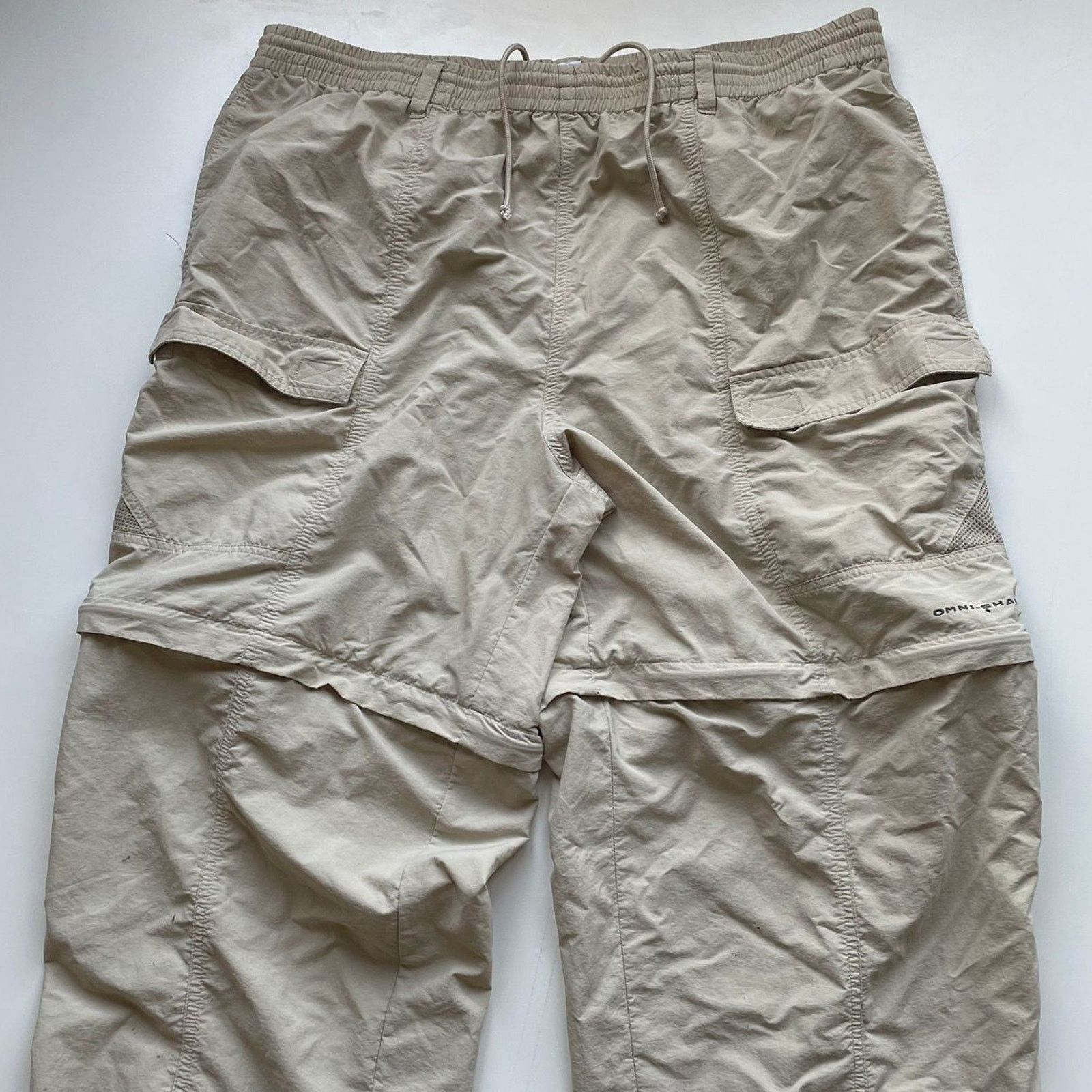 Columbia × Vintage Vintage 90s 2000s Columbia Tech Convertible Nylon Cargo Pant Size US 36 / EU 52 - 2 Thumbnail