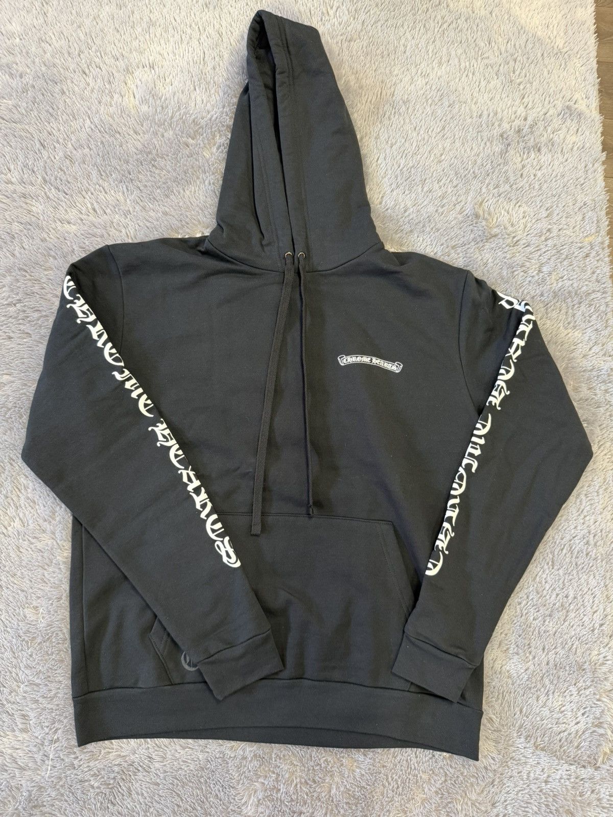 Chrome Hearts chrome hearts scroll logo hoodie Size US M / EU 48-50 / 2 - 1 Thumbnail