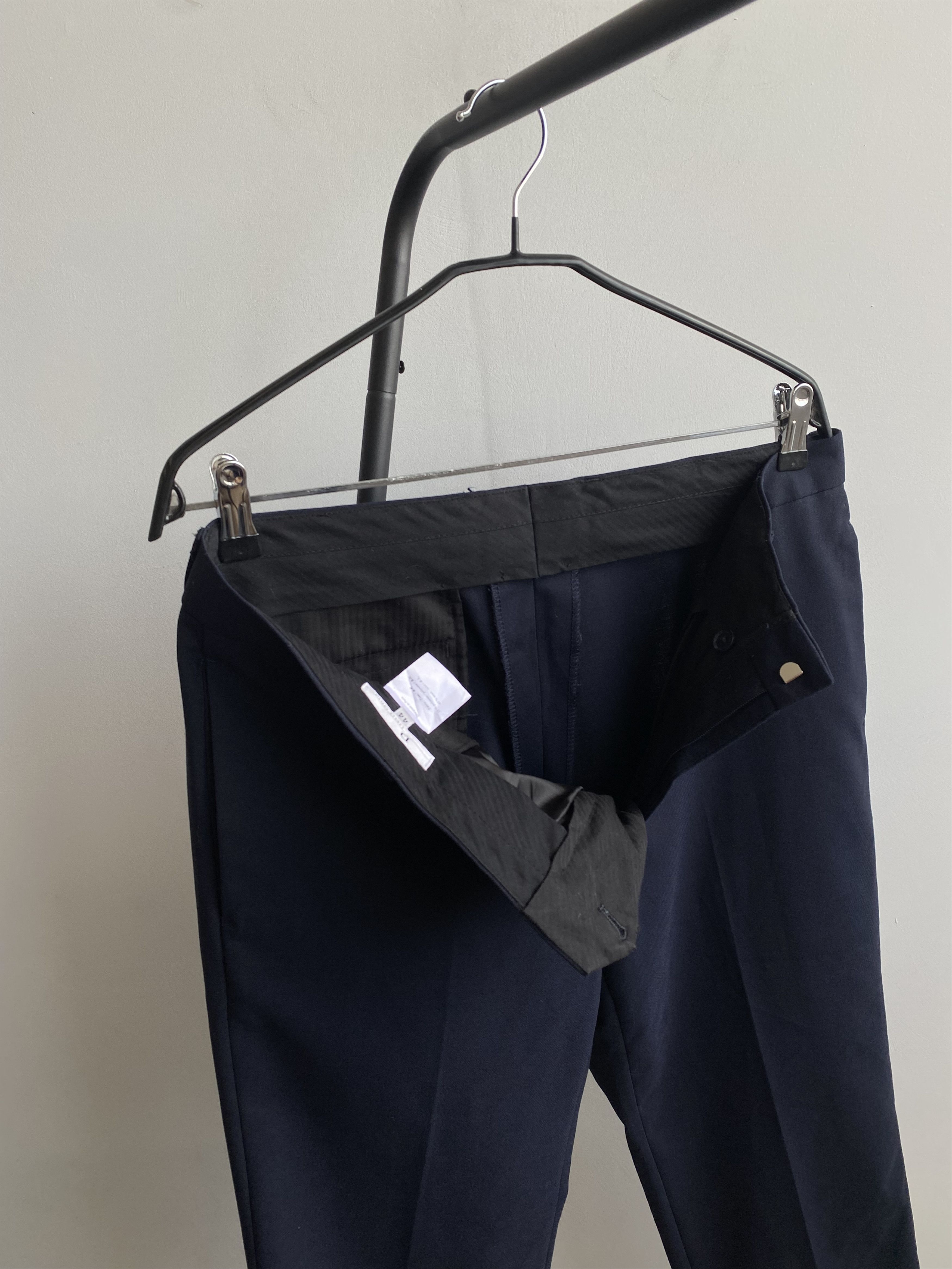 Dior DIOR Uniform Tailored Wool Classic Trousers Size 44S - 6 Thumbnail