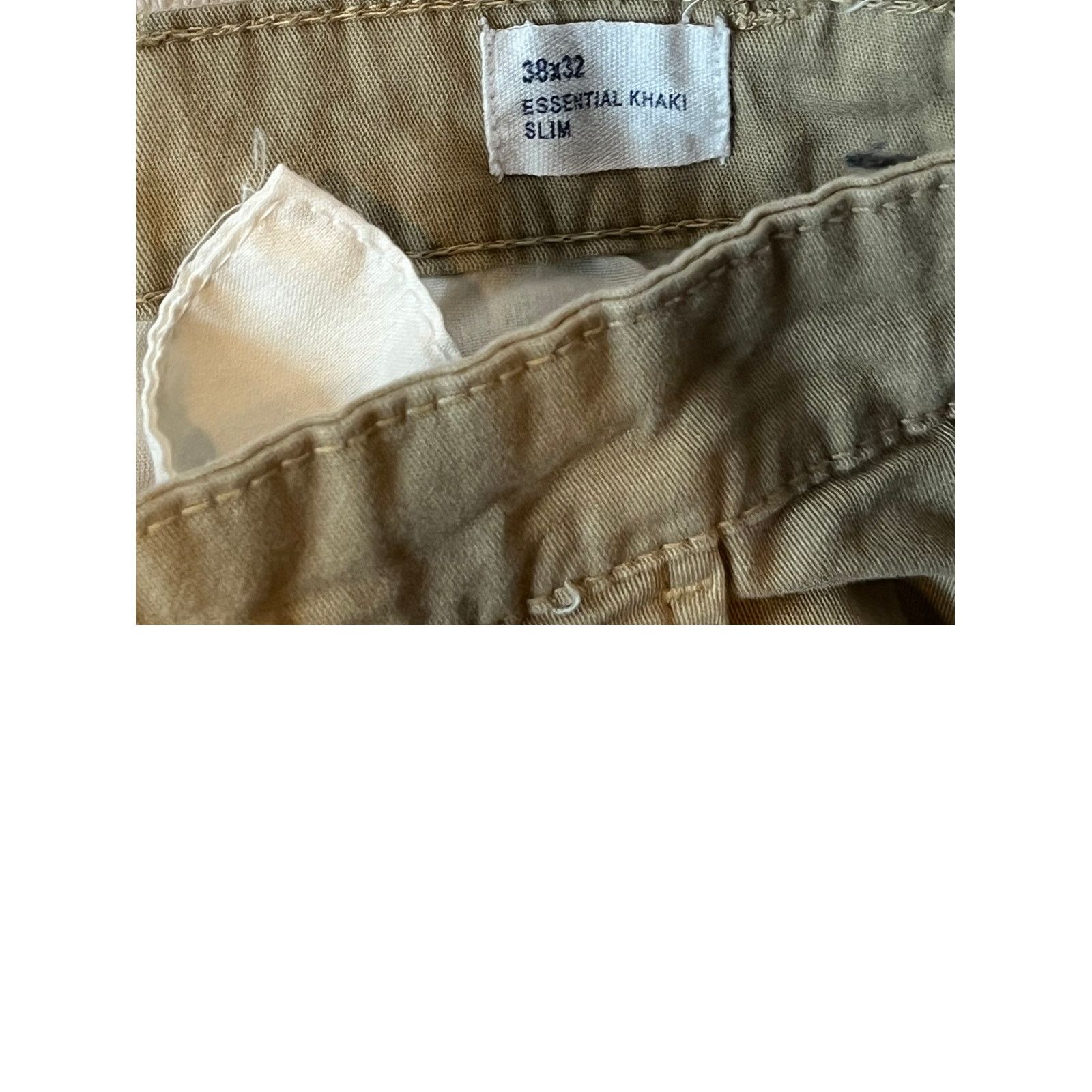 Gap Gap Essential Khaki Slim Mens 38x32 Size US 38 / EU 54 - 4 Thumbnail