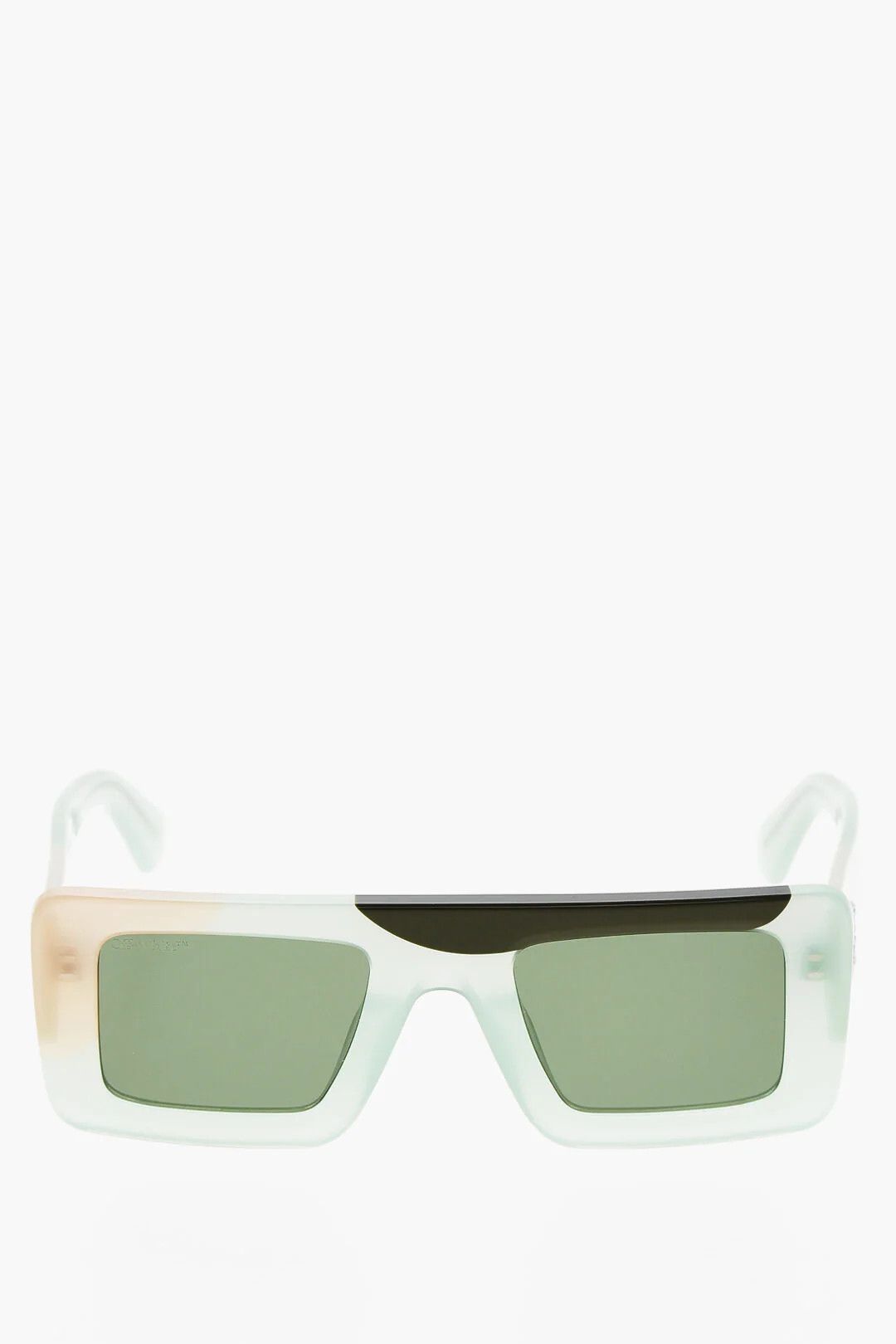 Off-White og1mm0426 Size: OS / Rectangular Sunglasses White & Green Size ONE SIZE - 1 Thumbnail