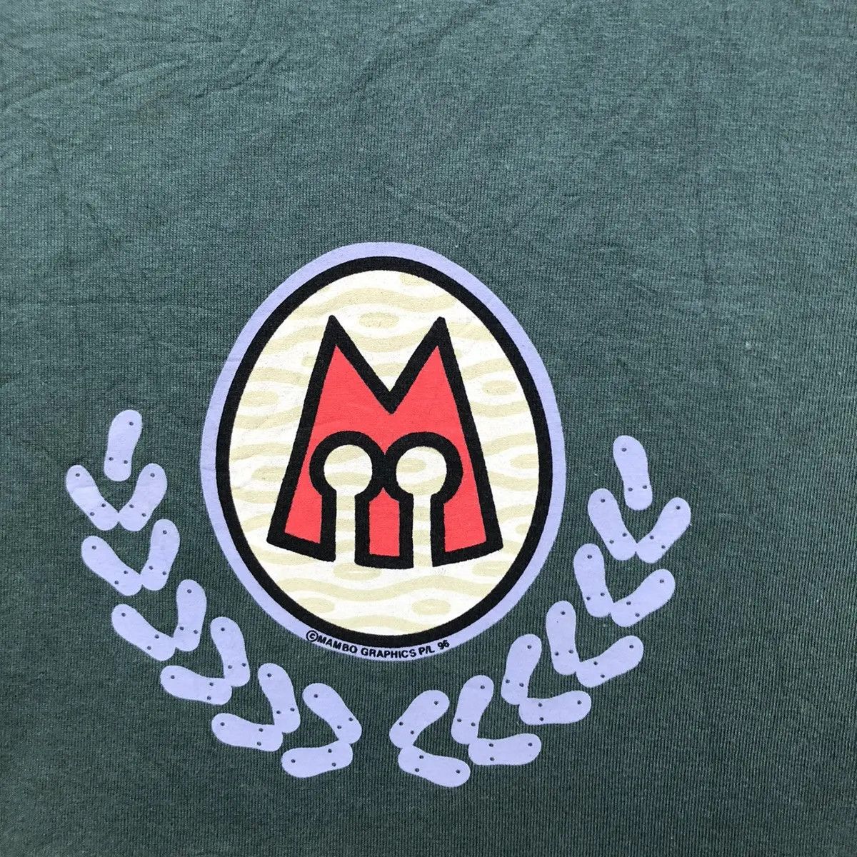 Mambo Vintage 1996 Mambo Twin Thong Technology Big Logo T-shirt. L Size US L / EU 52-54 / 3 - 4 Thumbnail