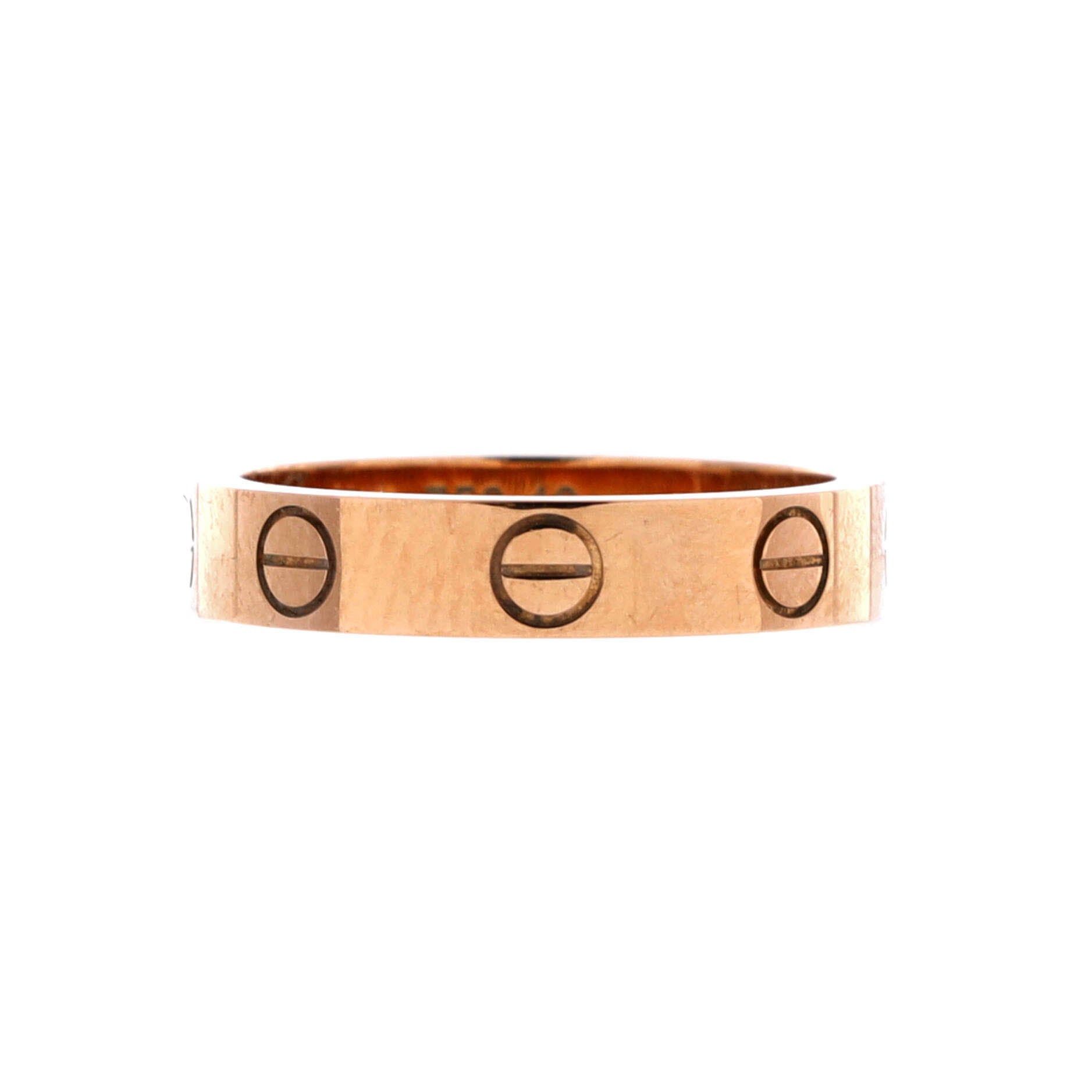Cartier Love Wedding Band Ring Size ONE SIZE - 1 Thumbnail