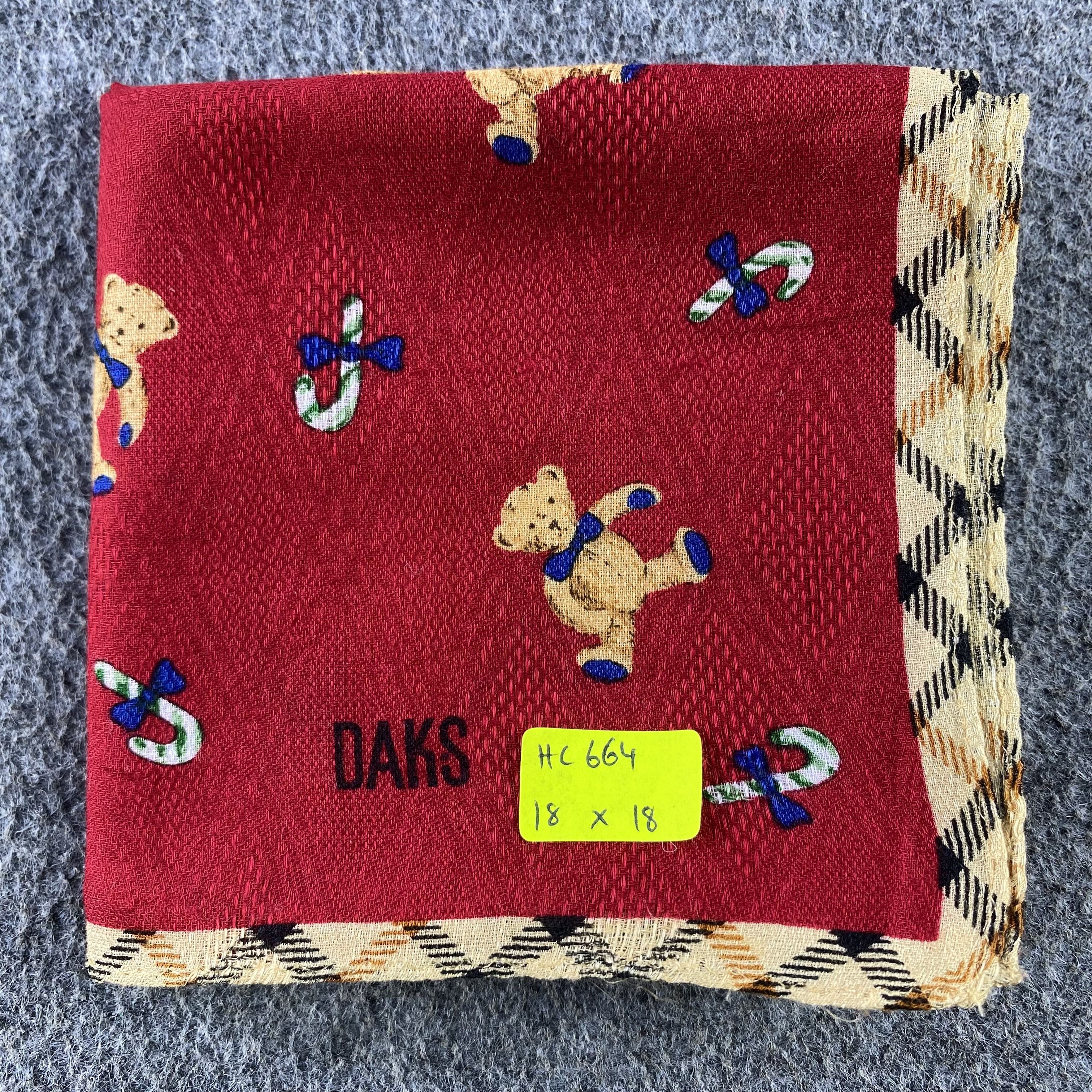 DAKS Daks Handkerchief/Neckerchief/Bandana HC664 Size ONE SIZE - 5 Thumbnail