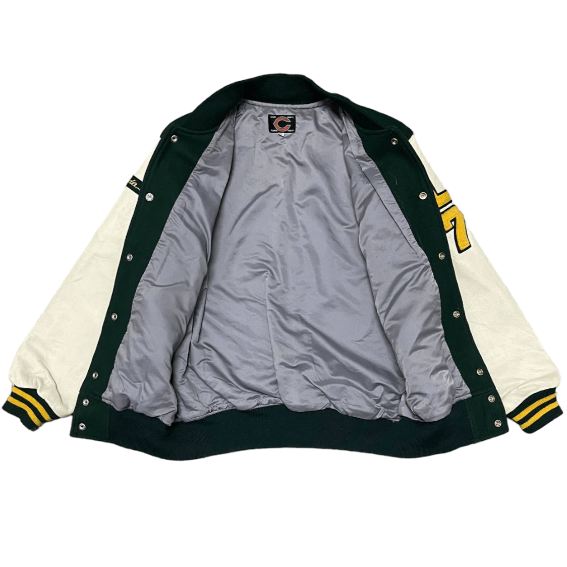 Japanese Brand Vintage Japanese Brand Varsity Jacket Wool Leather Sleeve Size US L / EU 52-54 / 3 - 8 Thumbnail