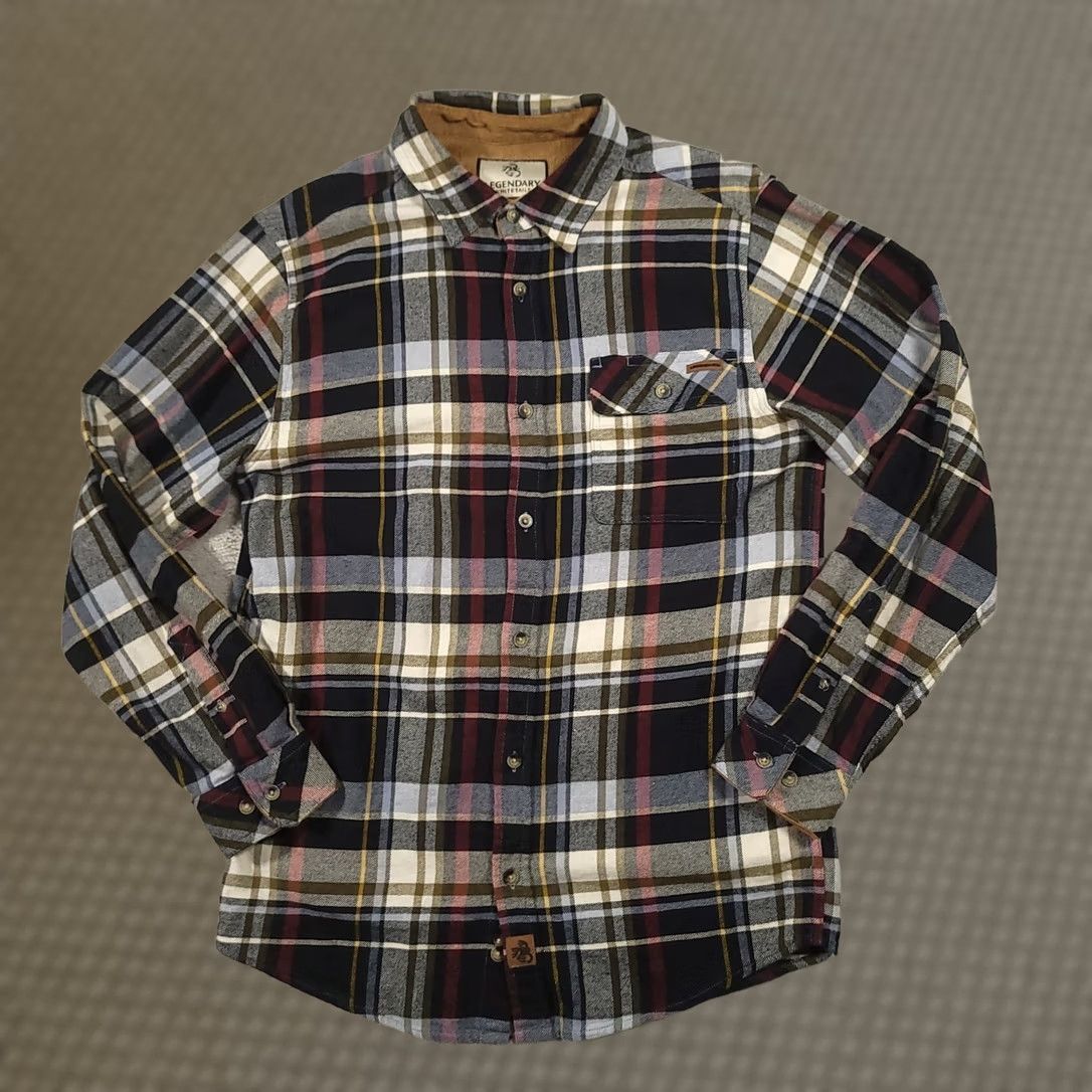 Vintage VINTAGE Legendary Whitetails Flannel Shirt Mens Medium Blue Plaid Size US M / EU 48-50 / 2 - 1 Thumbnail
