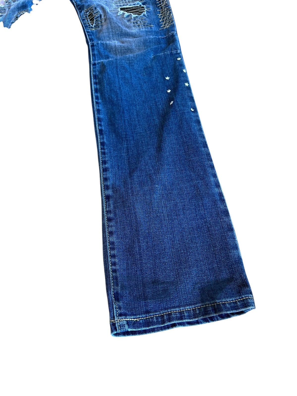PPFM Vintage PPFM Stitching Bondage Punk Jean Size US 31 - 6 Thumbnail