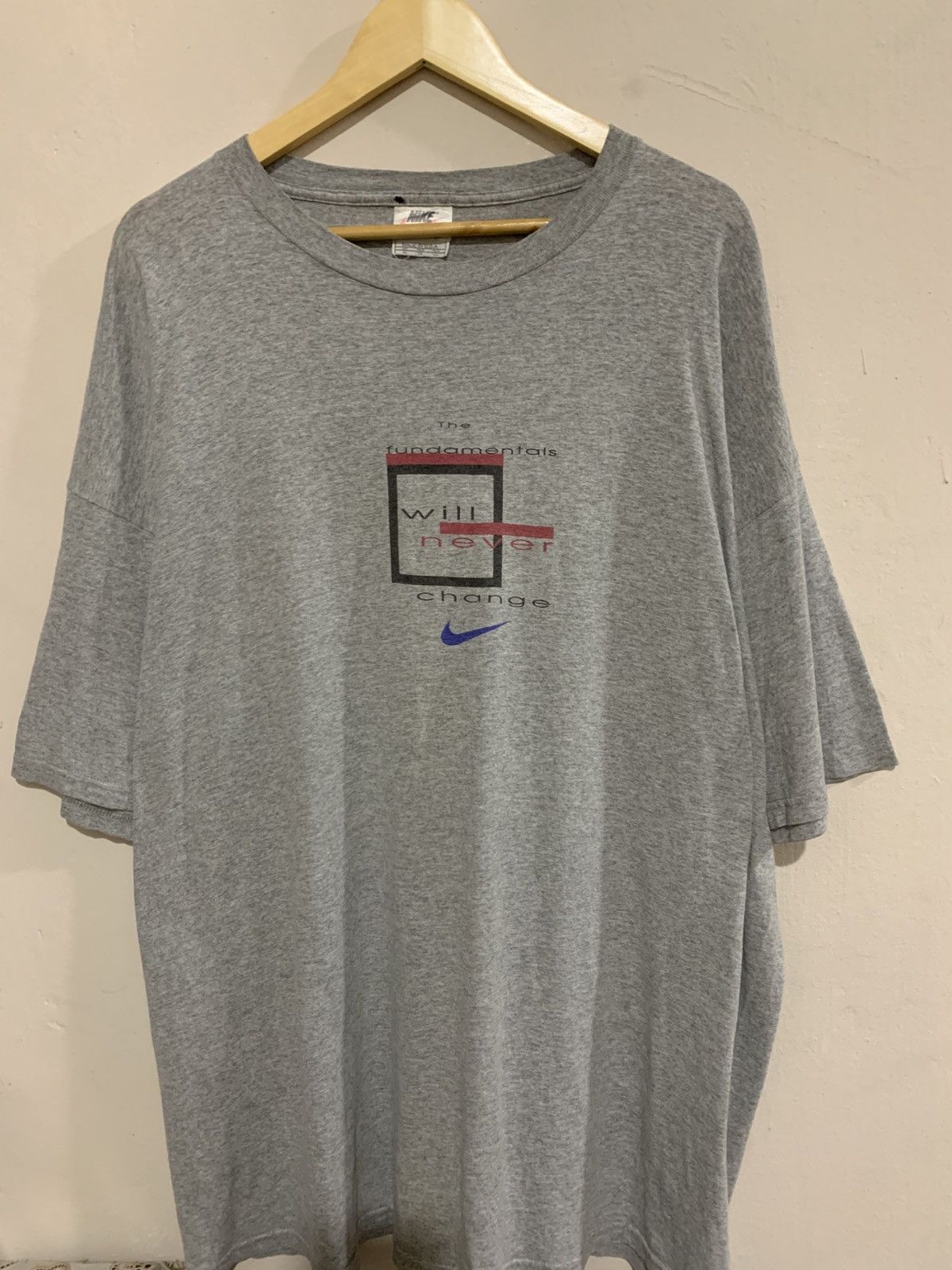 Jordan Brand Vintage 90’s Nike Air Jordan Big Face Just Do It tee Size US XXL / EU 58 / 5 - 2 Thumbnail