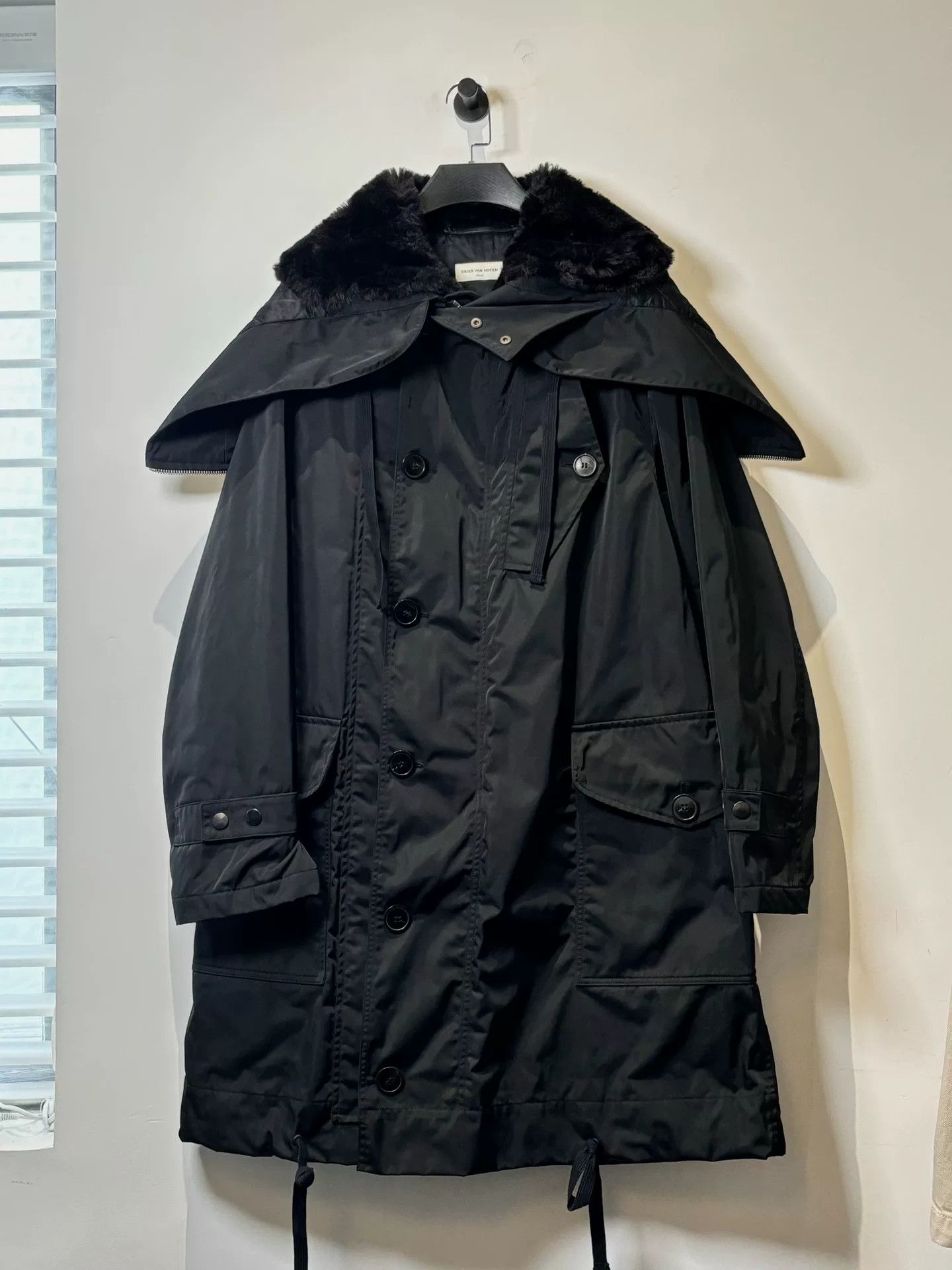 Dries Van Noten Dries Van Noten 2018 Black Panther Parka Size US S / EU 44-46 / 1 - 1 Thumbnail