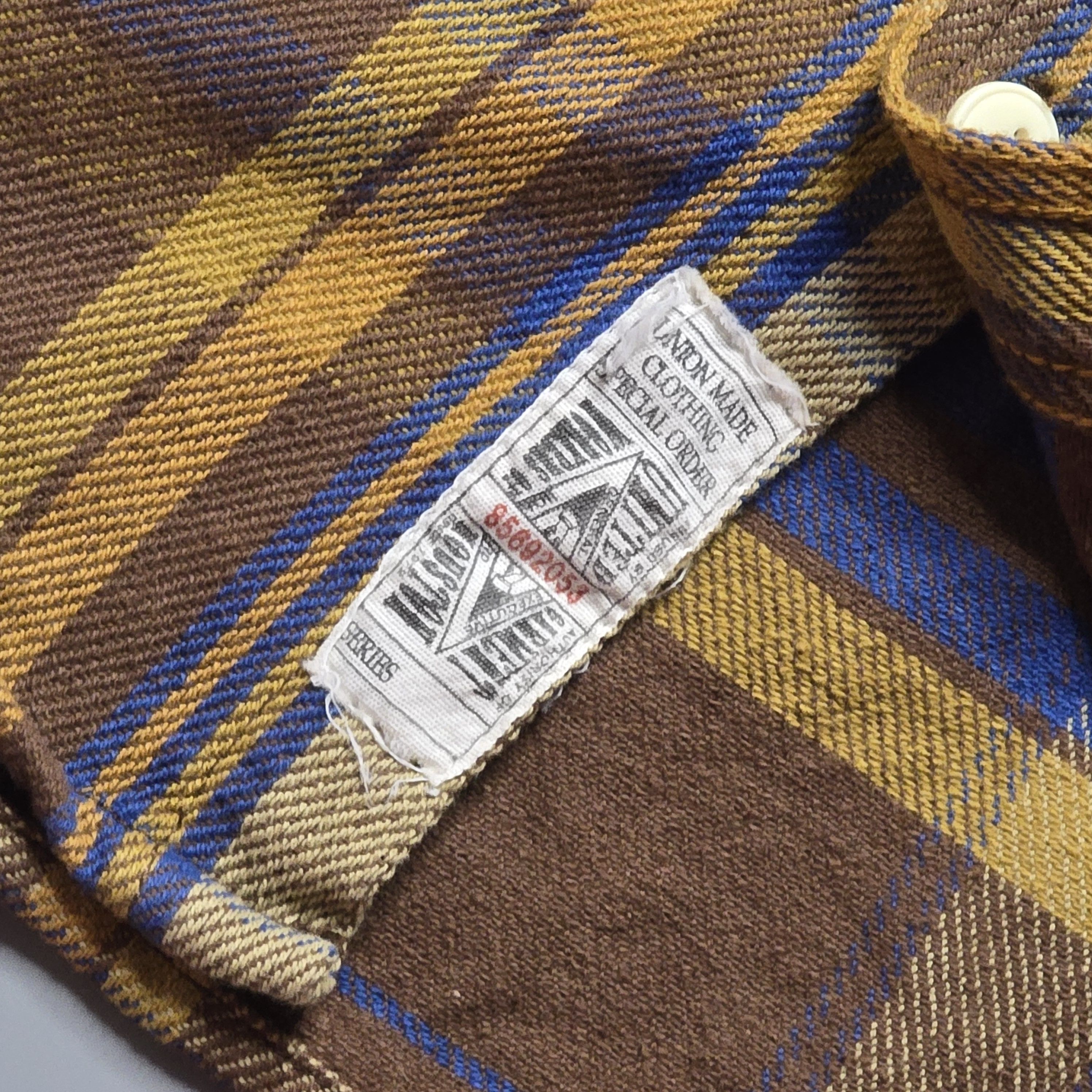 Flannel × Japanese Brand Houston Work Clothes - Union Made Heavyweight Flannel Size US M / EU 48-50 / 2 - 4 Thumbnail