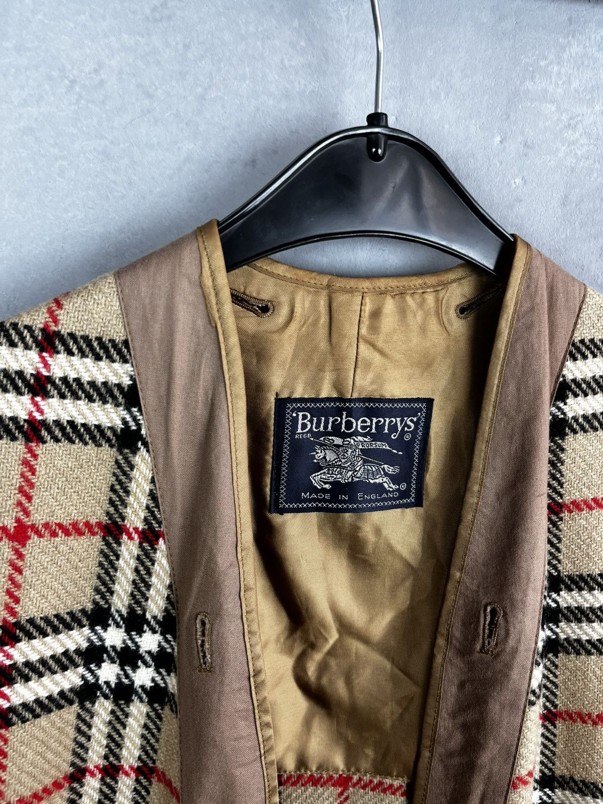 Burberry × Burberry Prorsum × Vintage Burberrys Nova Check Liner Size US M / EU 48-50 / 2 - 2 Thumbnail
