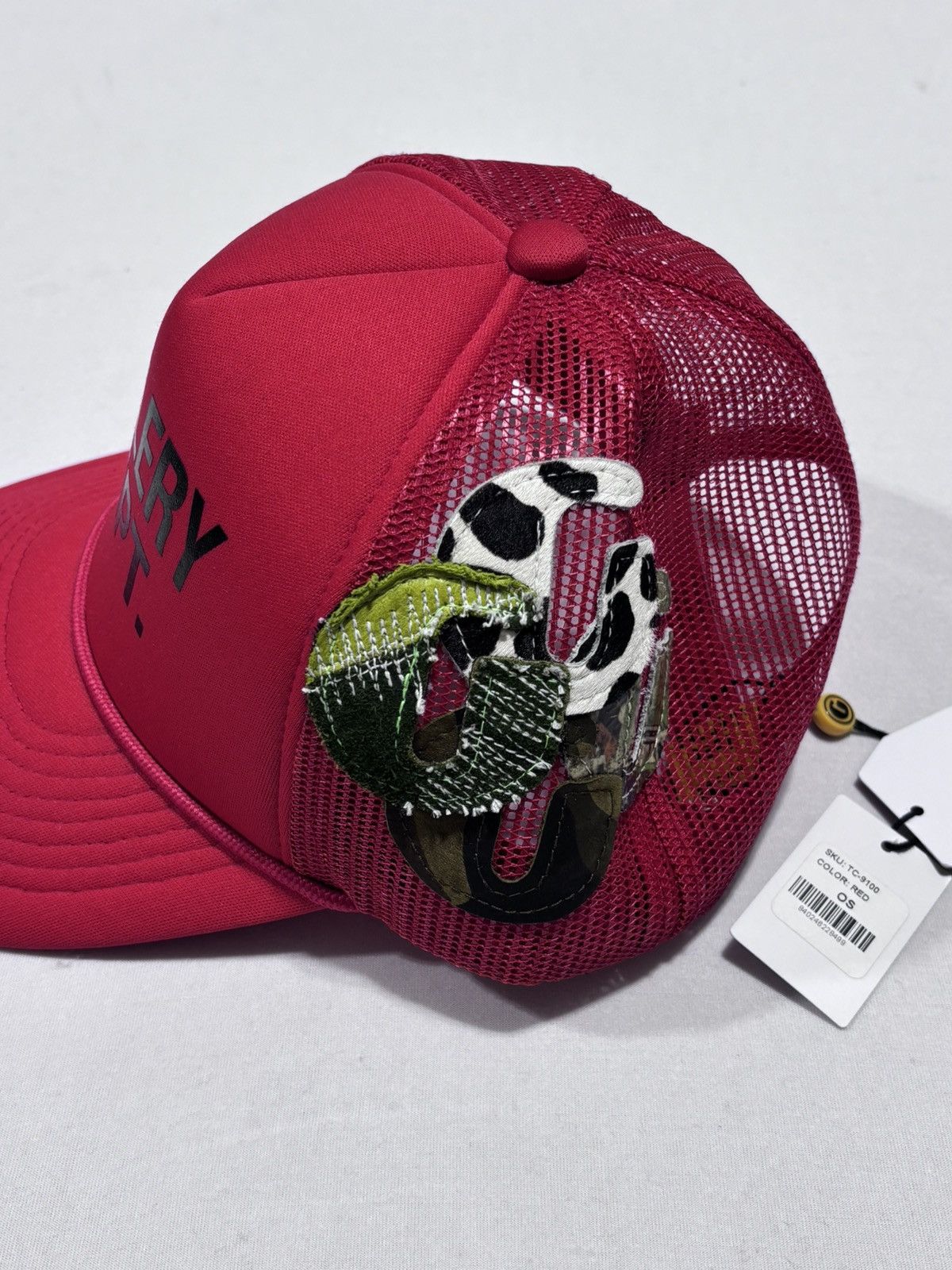 Gallery Dept. Gallery Dept. GGGG Patch Red Cap Size ONE SIZE - 3 Thumbnail