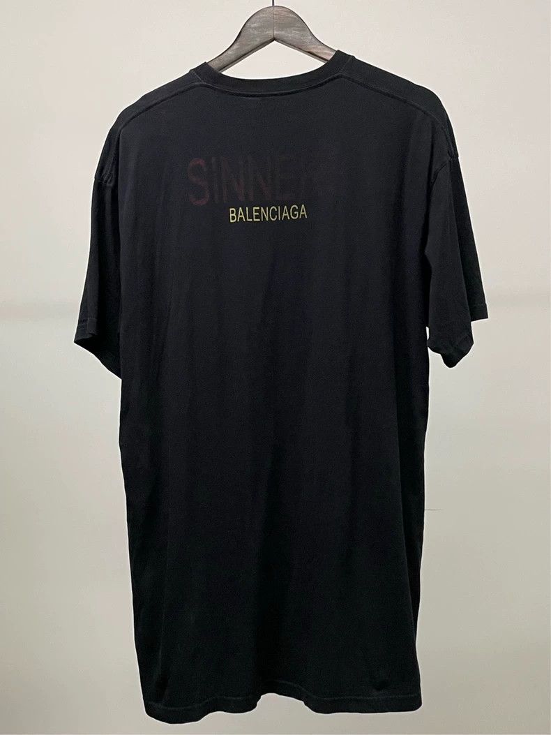 Balenciaga Balenciaga Sinner Short Sleeve Size US M / EU 48-50 / 2 - 2 Thumbnail