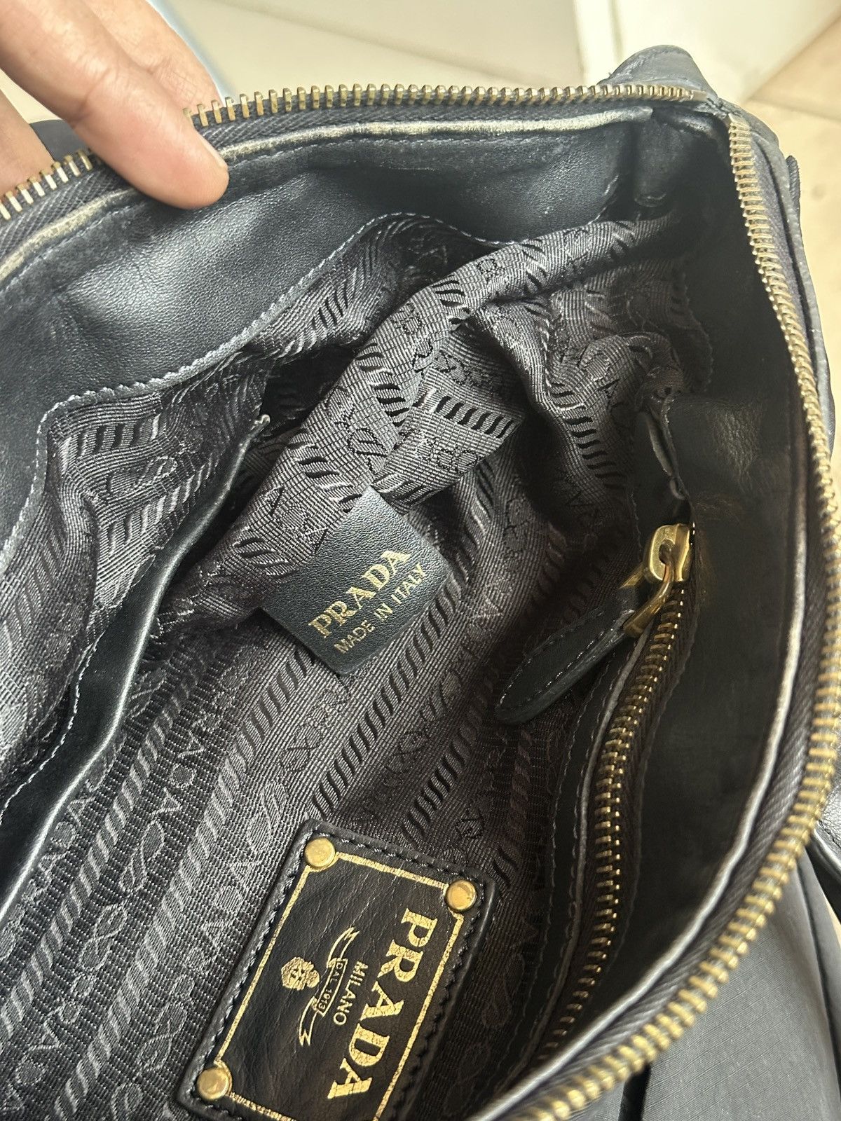Prada 2000s Prada Tessuto Nylon Bag Size ONE SIZE - 12 Thumbnail