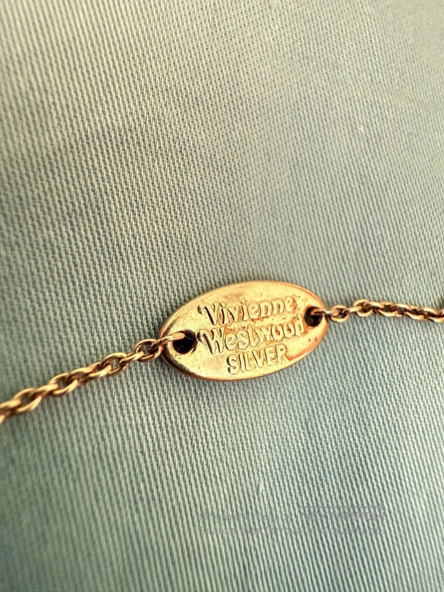 Tiffany & Co. vivienne westwood 925 silver fishbone necklace. Size ONE SIZE - 7 Thumbnail