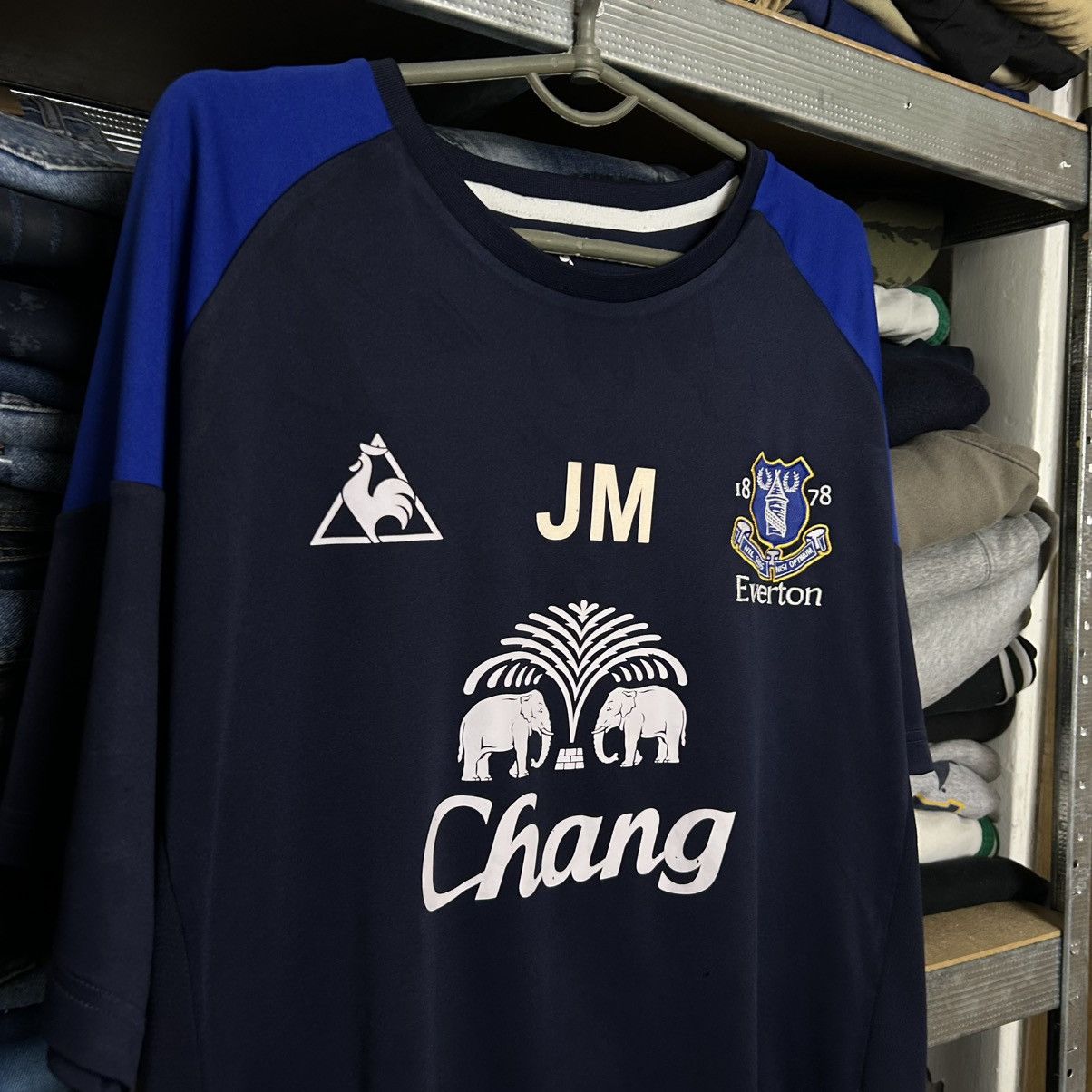 Le Coq Sportif Vintage Le Coq Sportif FC Everton big logo soccer jersey Size US XL / EU 56 / 4 - 2 Thumbnail