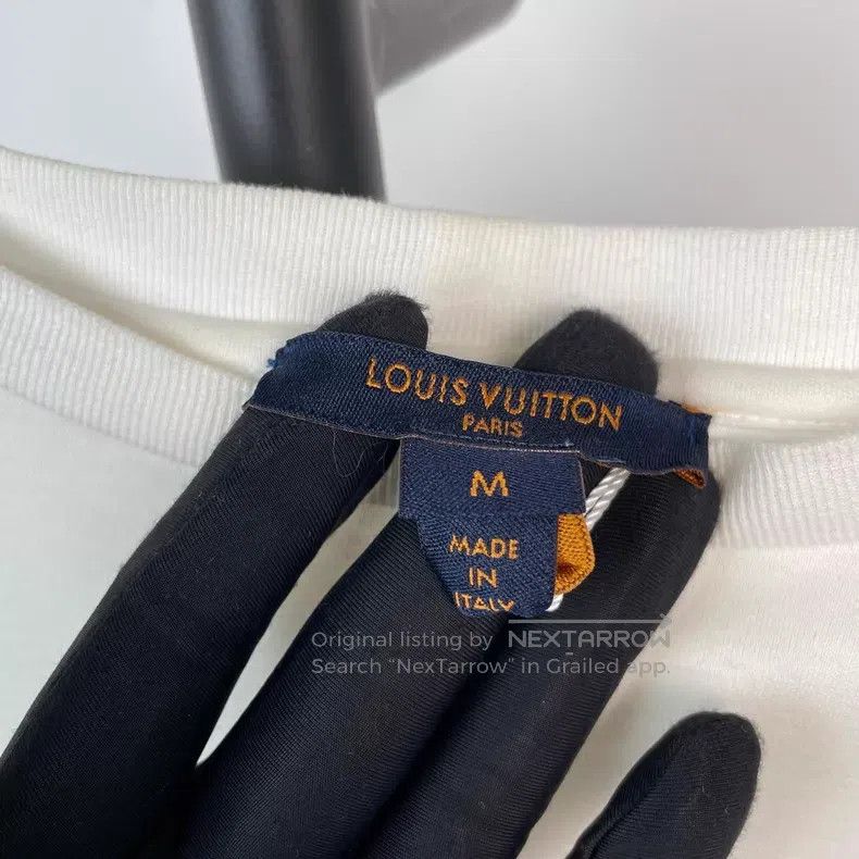 Louis Vuitton Louis Vuitton Red sequin presbyopic face short sleeve Size US M / EU 48-50 / 2 - 5 Thumbnail