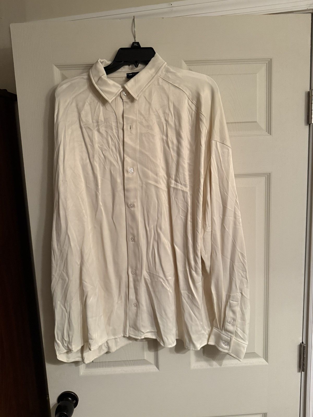 Vintage Silk smooth Dress Shirt Size US L / EU 52-54 / 3 - 1 Thumbnail