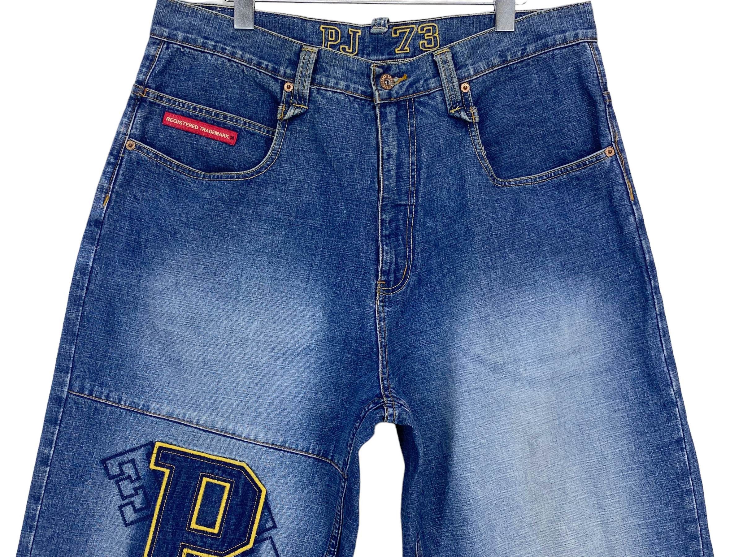 Japanese Brand Pepe Baggy Jeans Hip Hop Skateboard Jeans Size US 36 / EU 52 - 3 Thumbnail