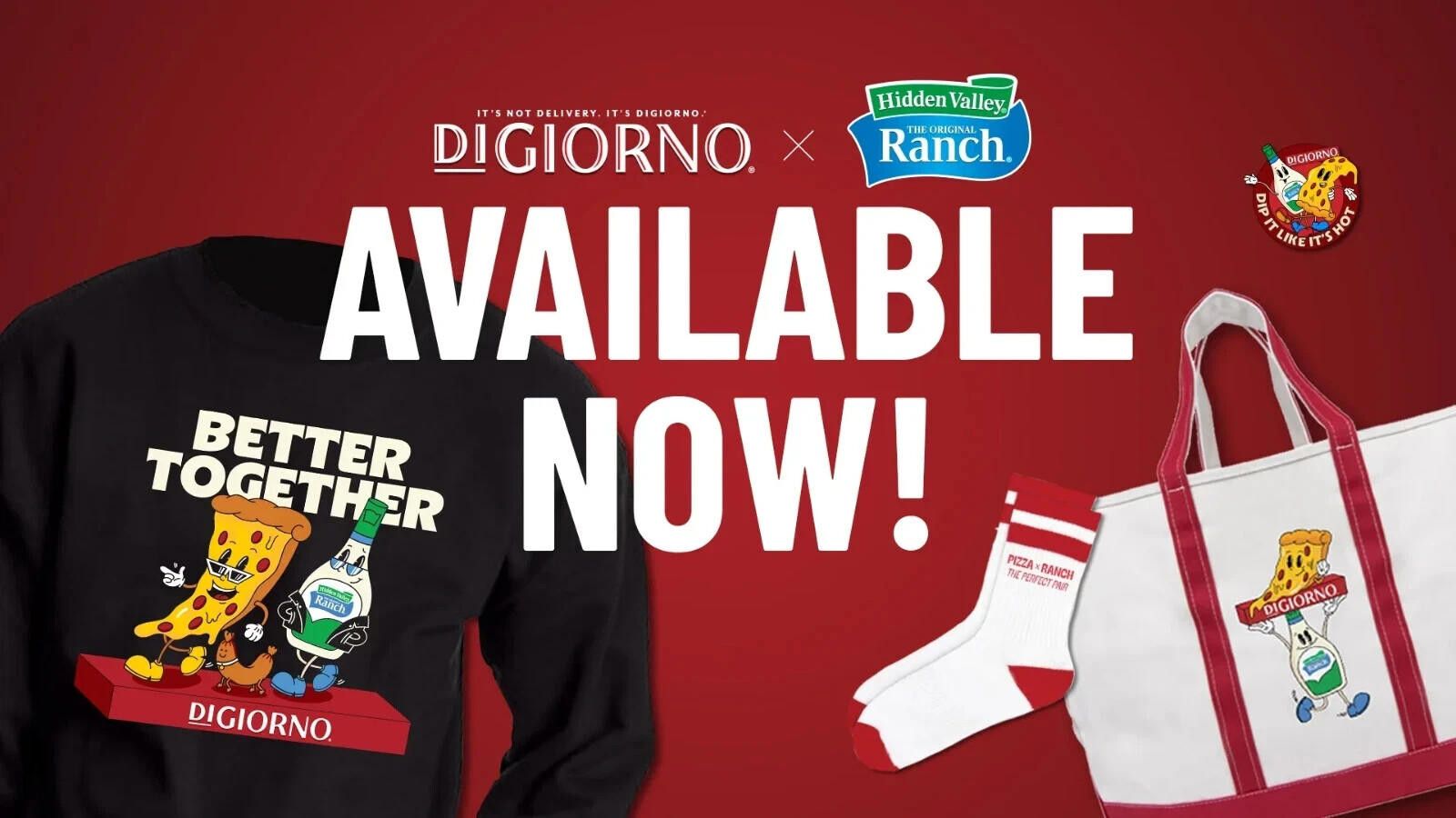 The Unbranded Brand DiGiorno and Hidden Valley Ranch Collection, Medium, New!! Size US M / EU 48-50 / 2 - 5 Thumbnail