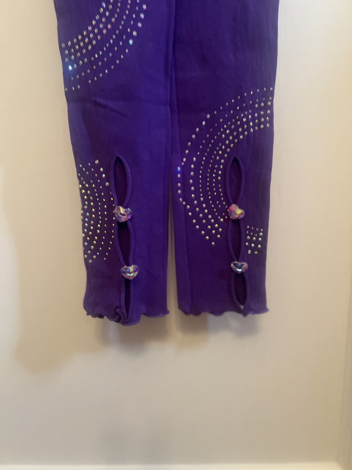 Poster Girl ONE SIZE PURPLE poster, girl jumpsuit Size 26" / US 2 / IT 38 - 3 Thumbnail