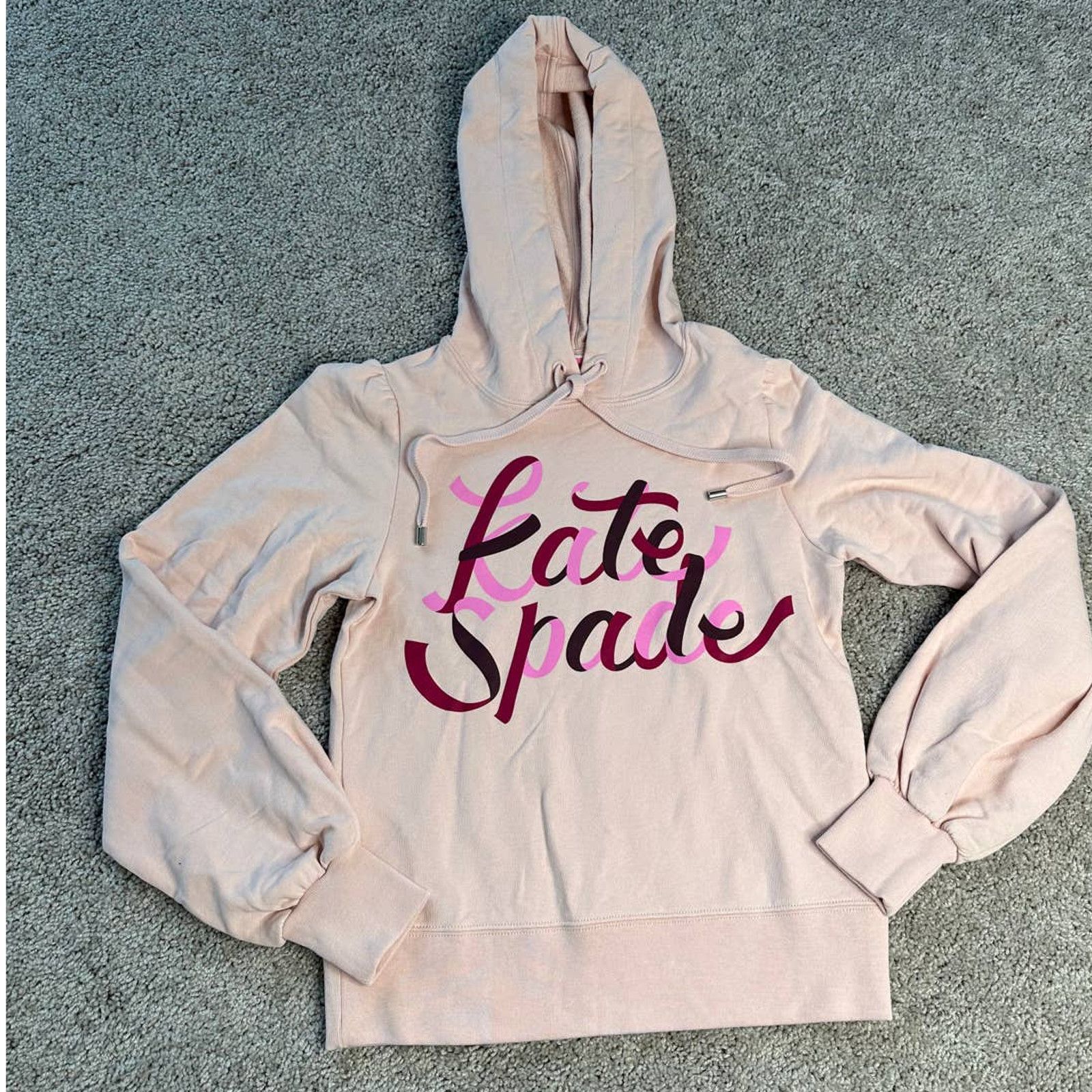 Kate Spade Kate Spade Ribbon Hoodie Small Pink Ruby Size S / US 4 / IT 40 - 4 Thumbnail