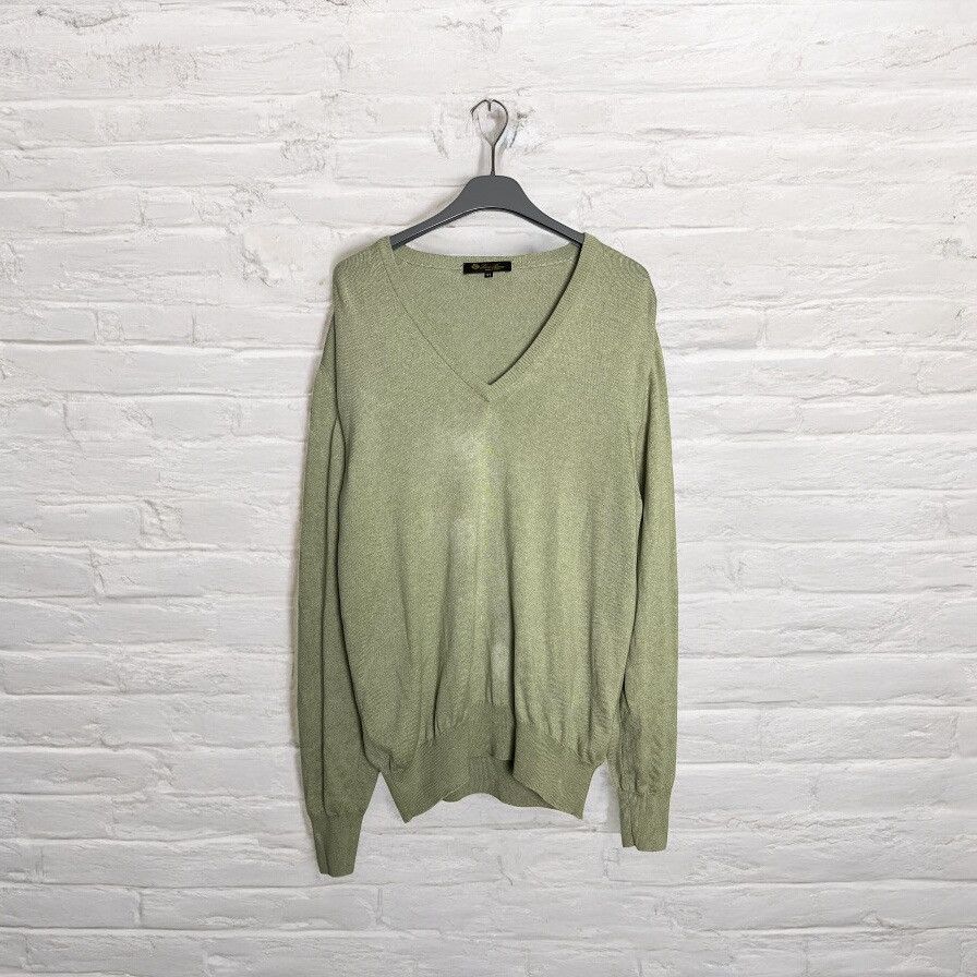 Designer × Loro Piana Loro Piana Silk/Cashmere sweater Size US L / EU 52-54 / 3 - 1 Thumbnail
