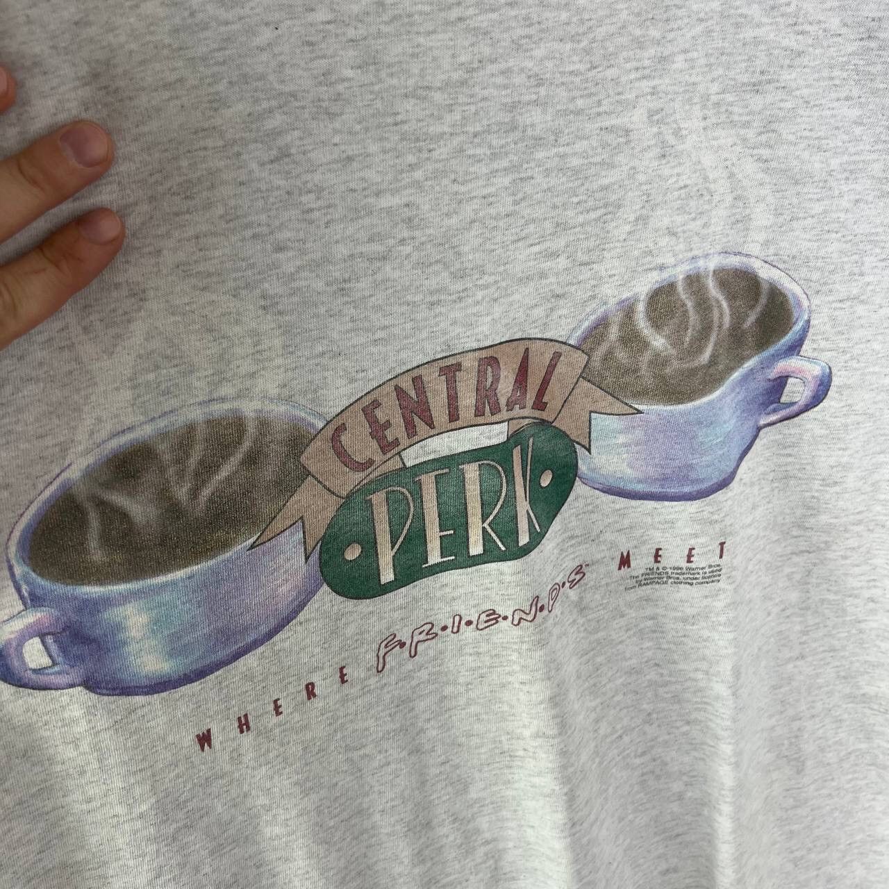 Vintage Rare 1996 Friends Humor Serial 90s Size US L / EU 52-54 / 3 - 4 Thumbnail