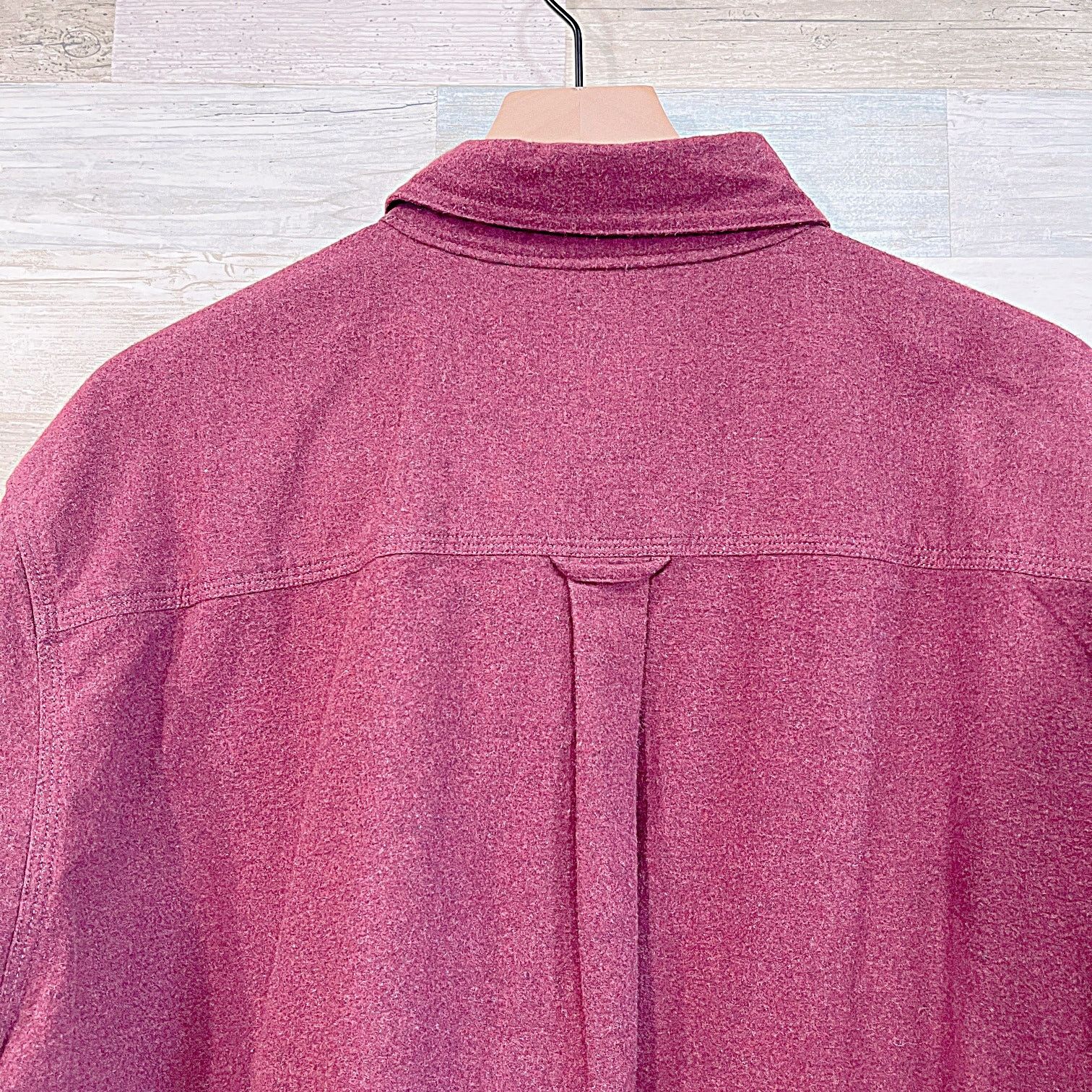 Woolrich Woolen Mills Woolrich Flannel Chamois Cloth Shirt Ruby Red Mens XL Size US XL / EU 56 / 4 - 4 Thumbnail