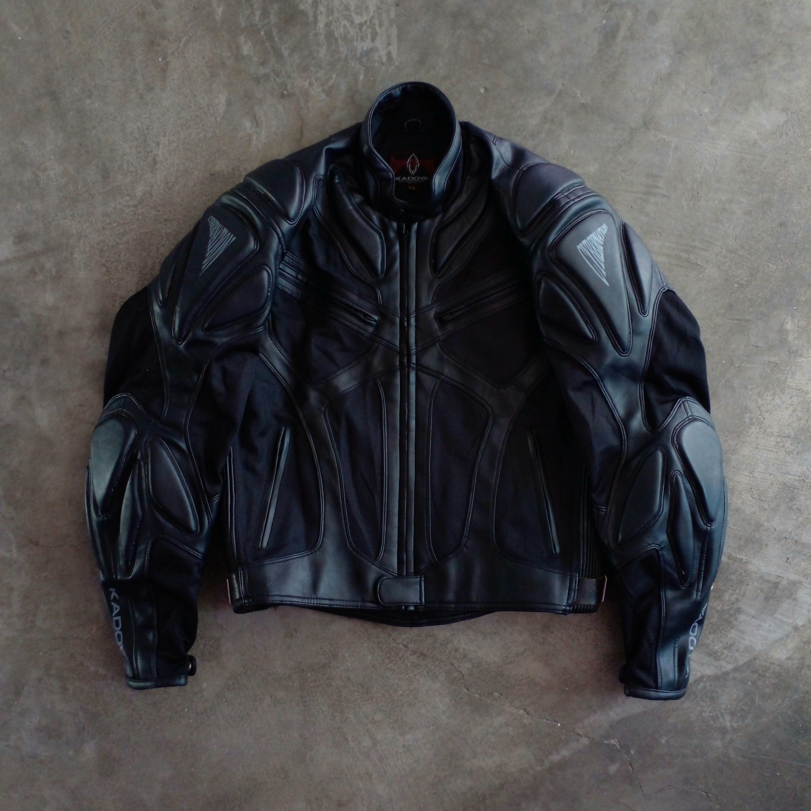 【最終値下げ】KADOYA CYBERNATION ライダースジャケット Kadoya KADOYA CYBERNATION JACKET | Grailed