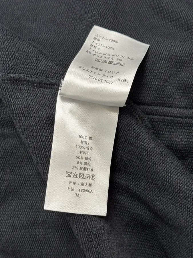 Dior AW2011 Dior Navy & Grey Studded Zip-up Hoodie Size US S / EU 44-46 / 1 - 14 Thumbnail