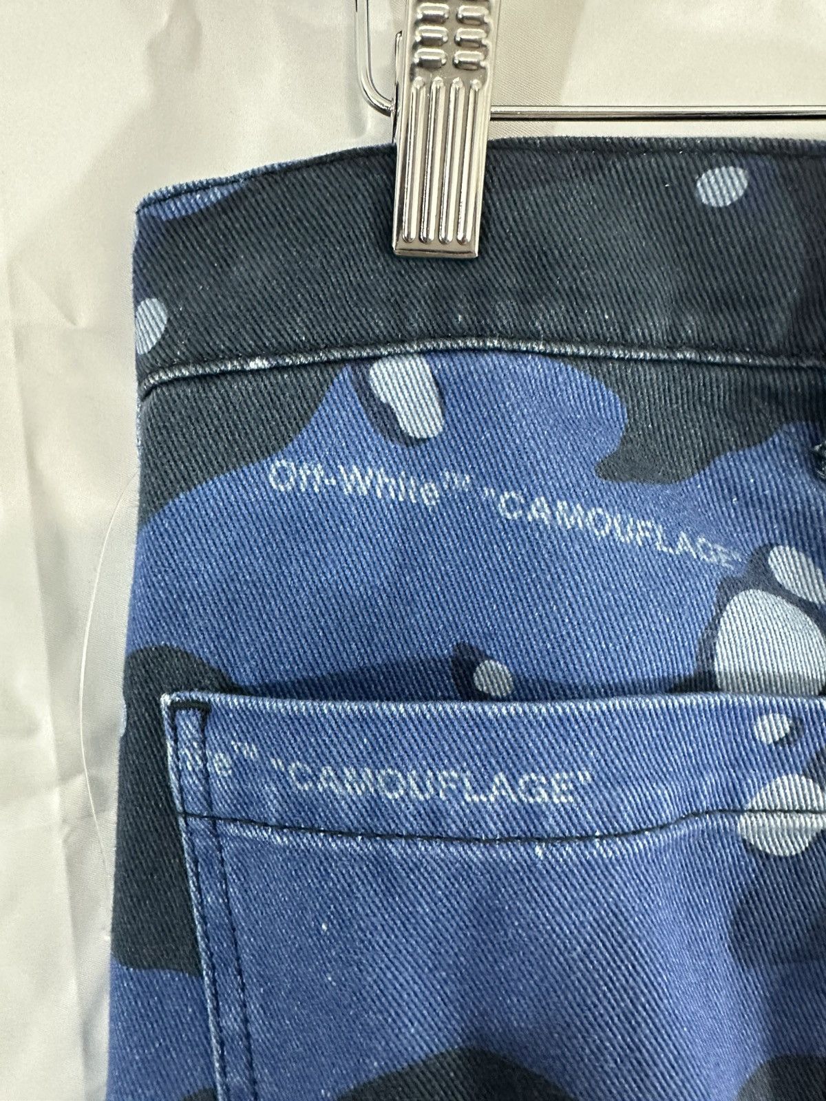 Off-White Off-White Camo Blue Size US 28 / EU 44 - 10 Thumbnail