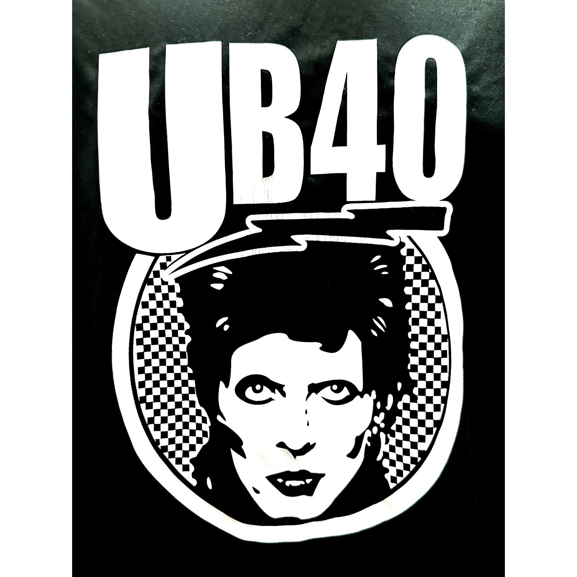Other A4 David Bowie UB40 UB40 Retro Graphic Black Band Tee Vintag Size US XL / EU 56 / 4 - 4 Thumbnail