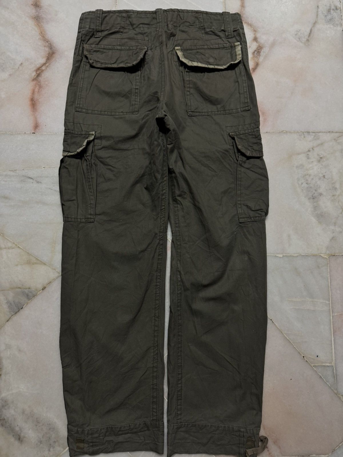 Abercrombie & Fitch Y2K ABERCROMBIE UTILITY MILITARY REG.US.TM CARGO PANTS Size US 34 / EU 50 - 16 Thumbnail