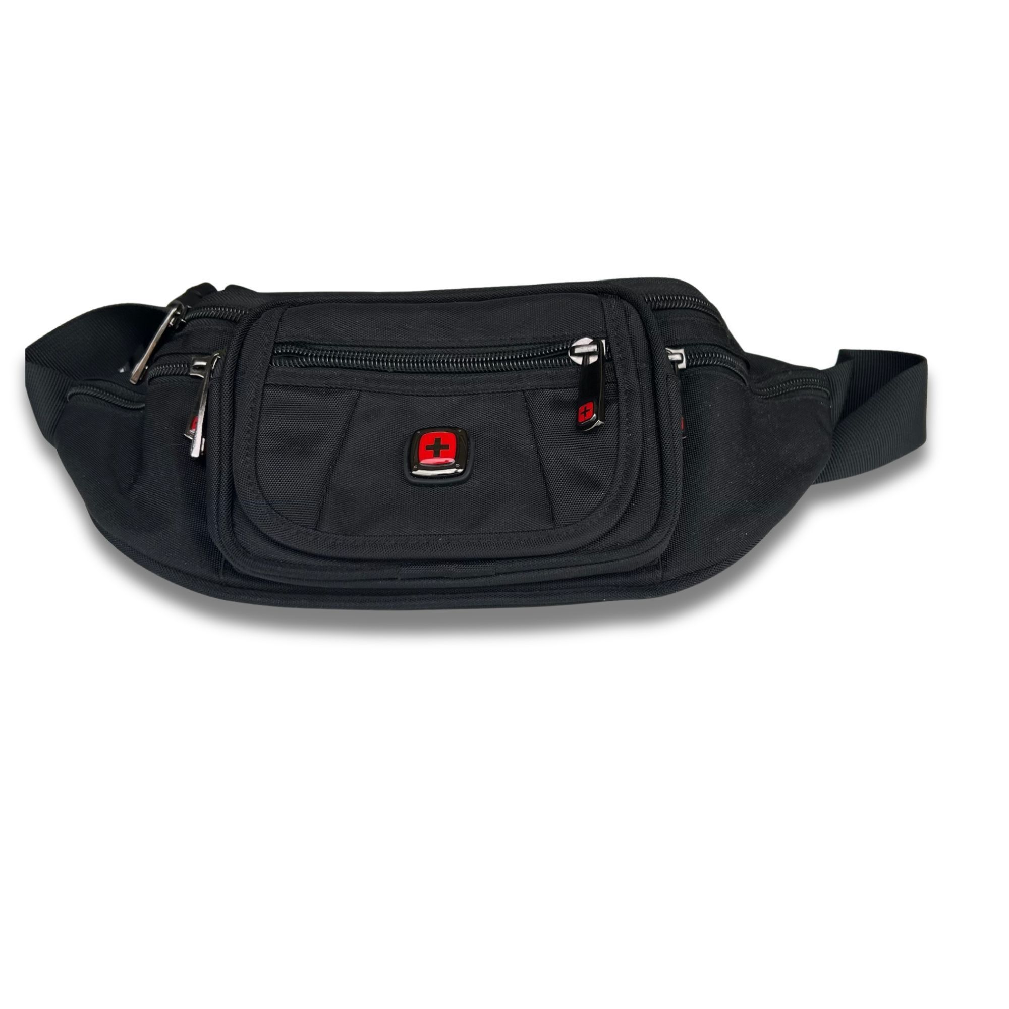 Other Swiss Gear Black Nylon Adjustable Waist Bag With Multiple Zi Size ONE SIZE - 4 Thumbnail